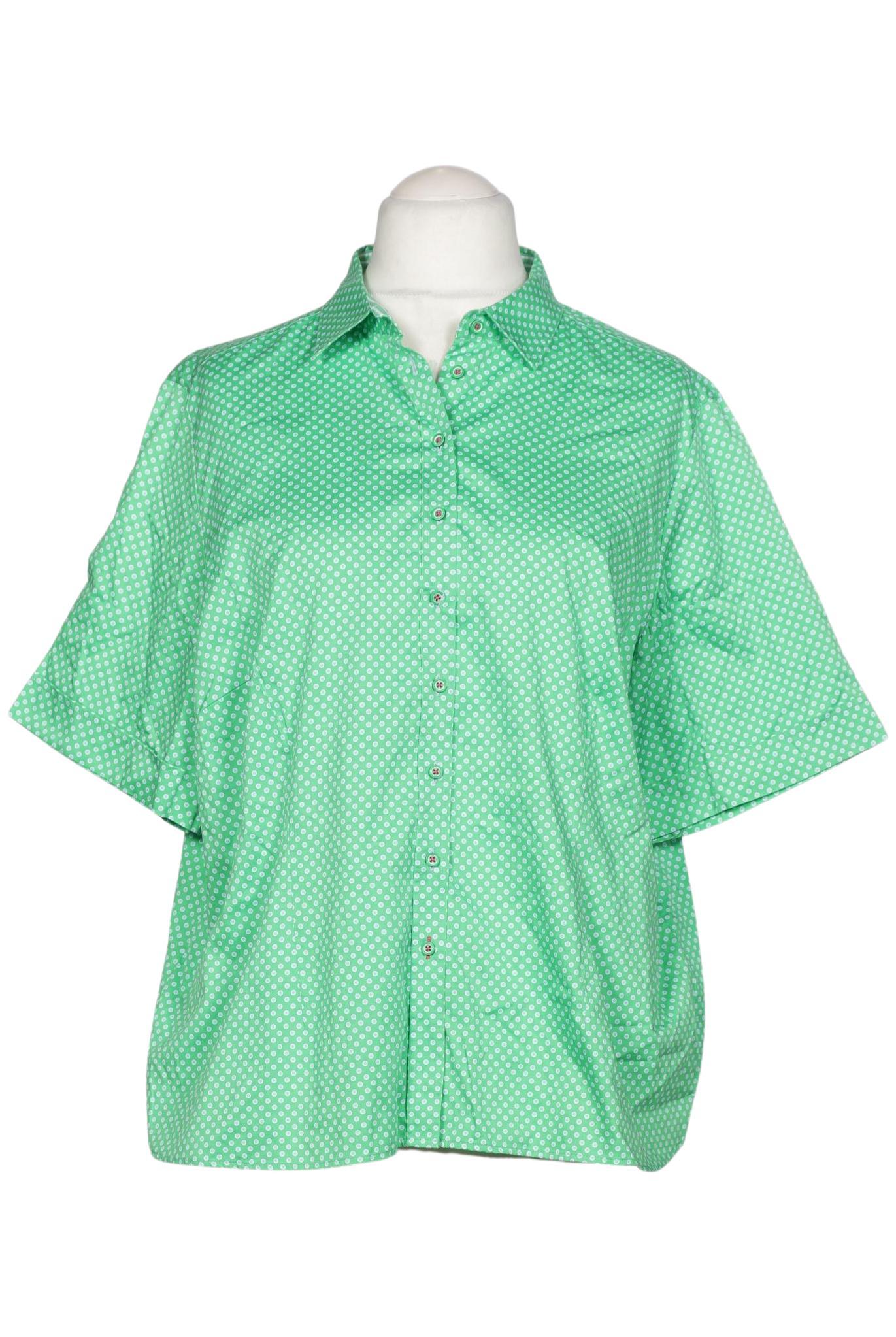 

eterna Damen Bluse, grün, Gr. 48