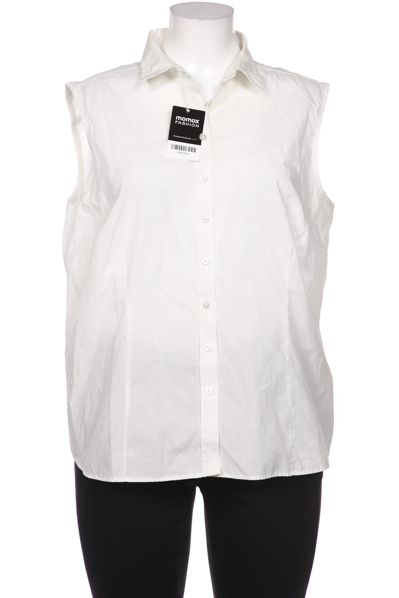 

eterna Damen Bluse, weiß, Gr. 48