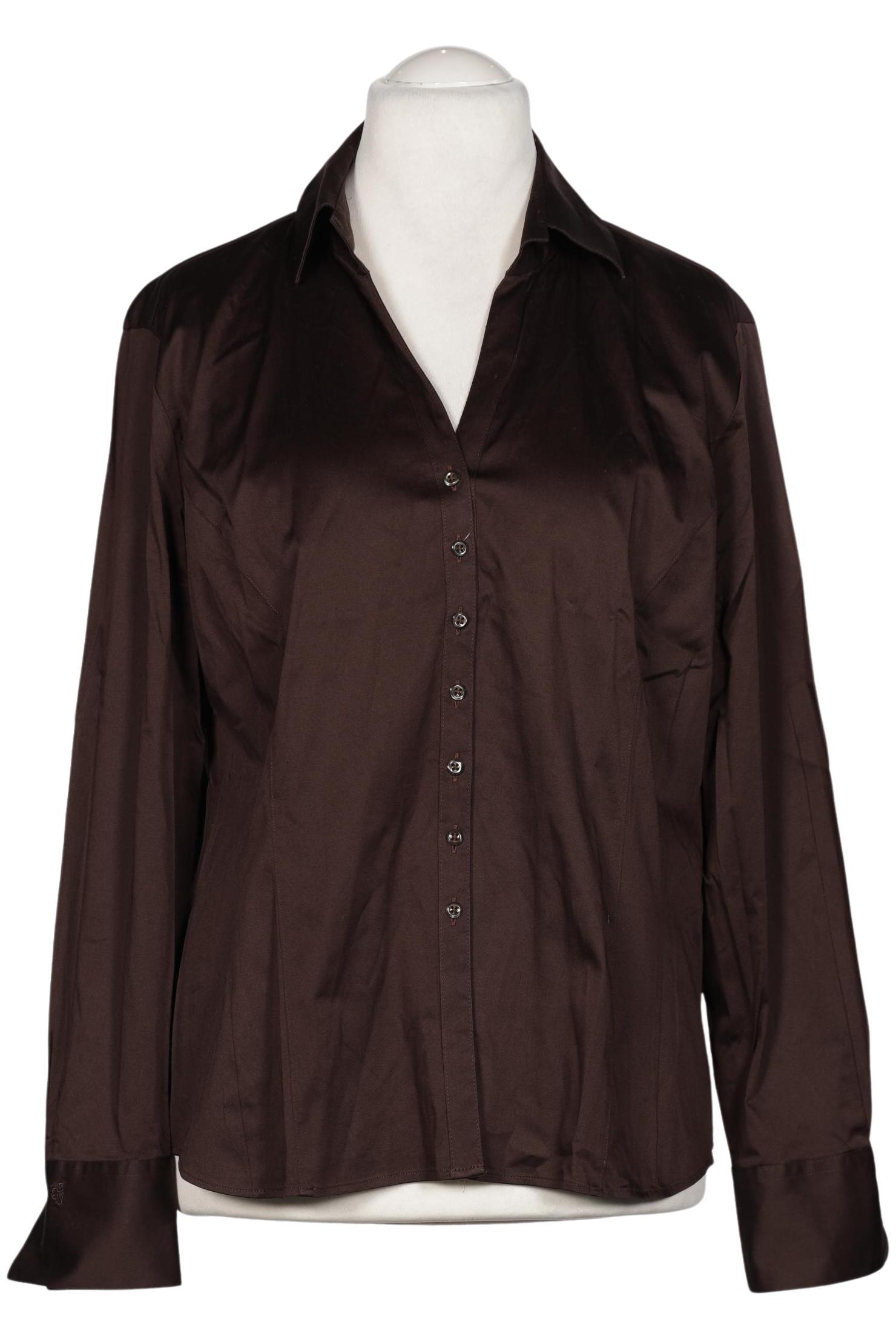 

eterna Damen Bluse, braun, Gr. 44