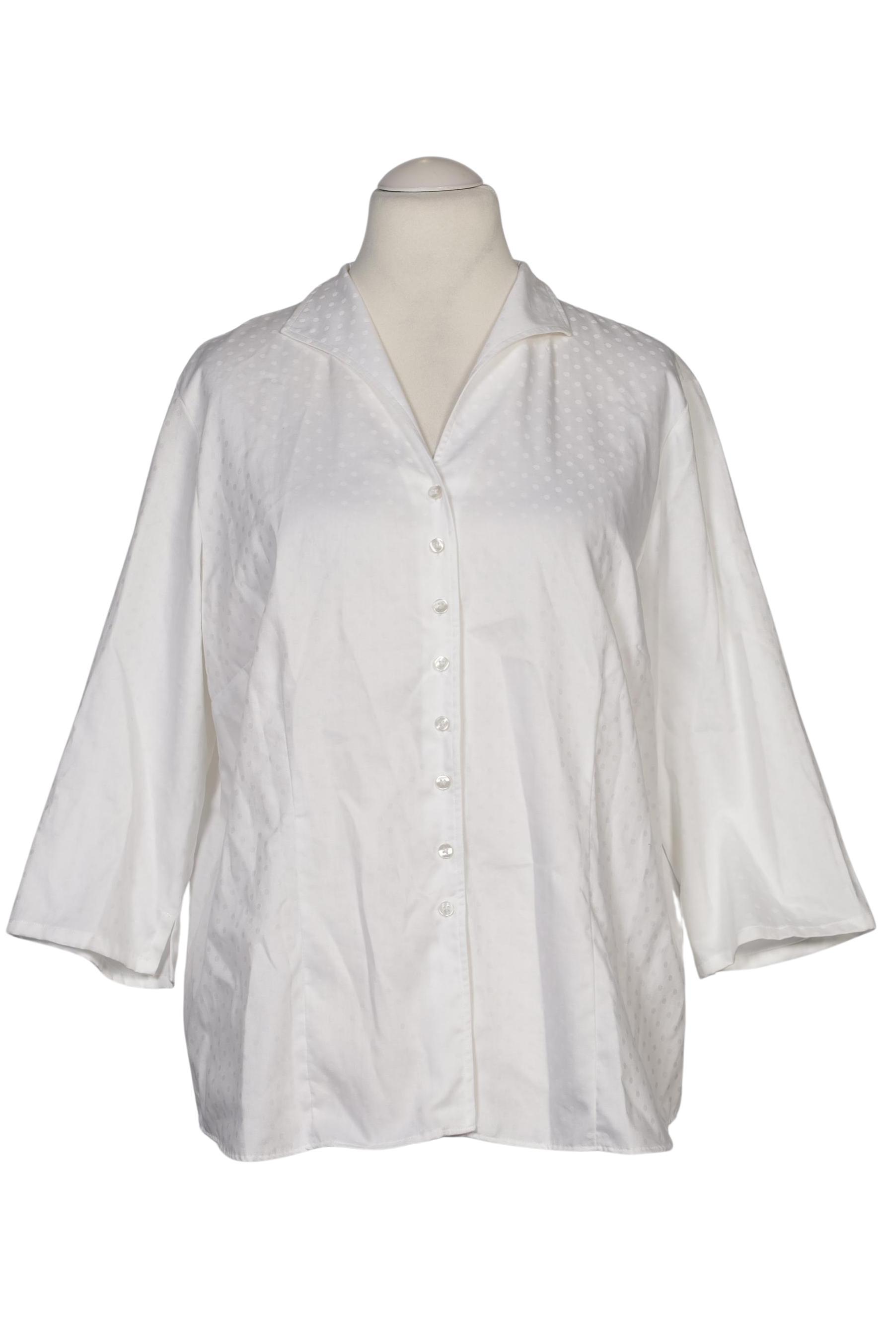 

eterna Damen Bluse, weiß, Gr. 46