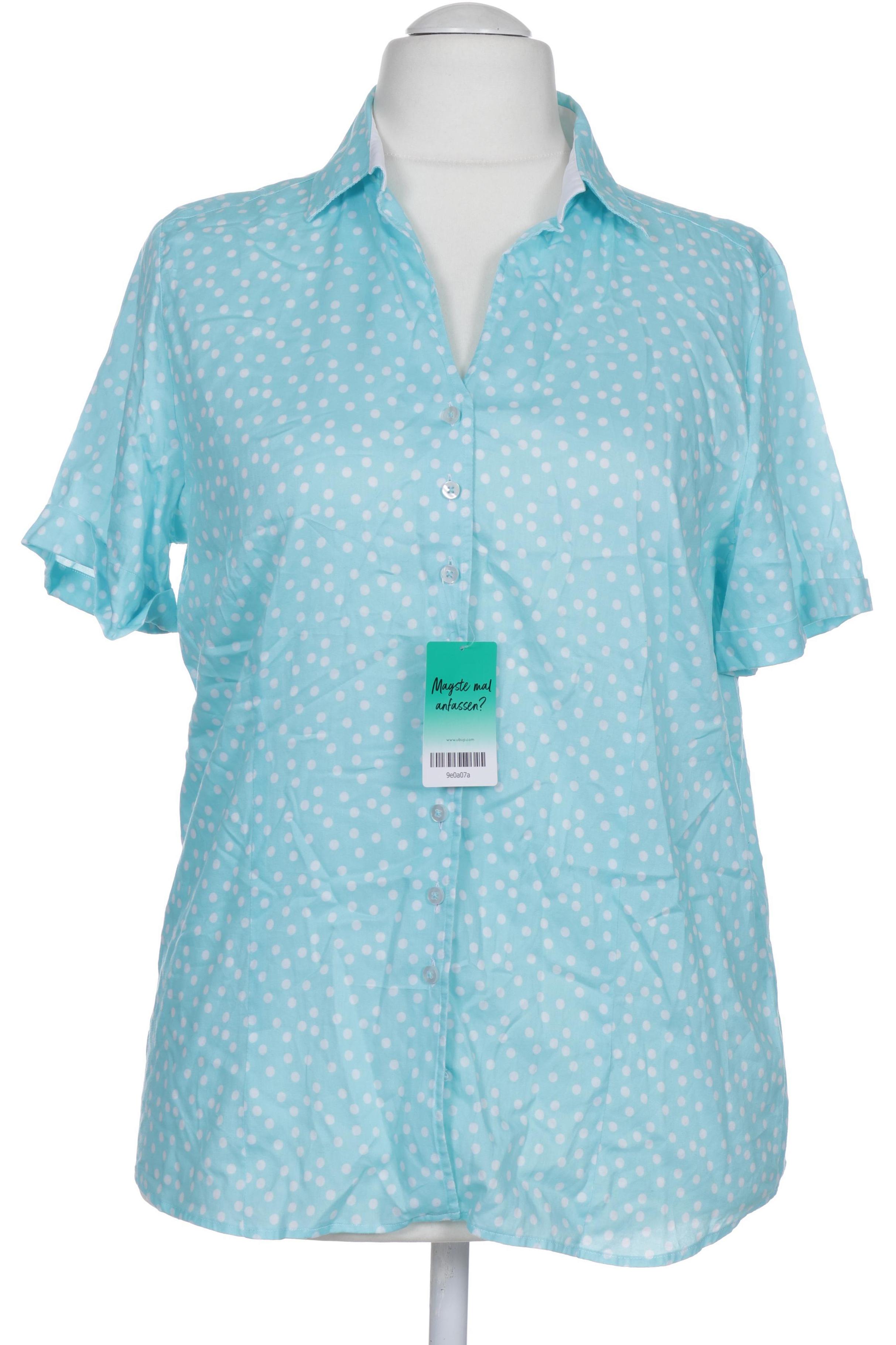 

eterna Damen Bluse, blau, Gr. 46