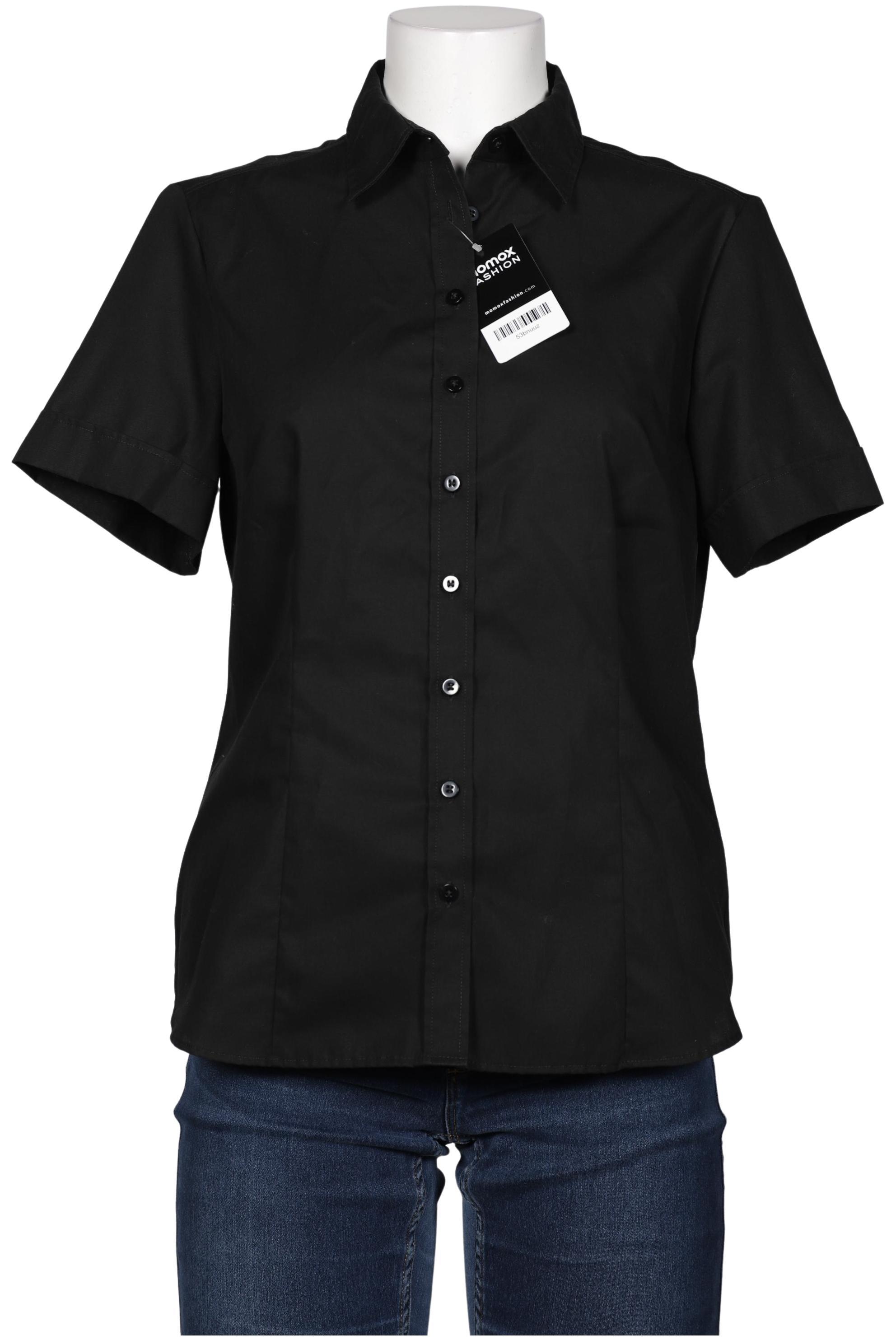 

eterna Damen Bluse, schwarz, Gr. 40