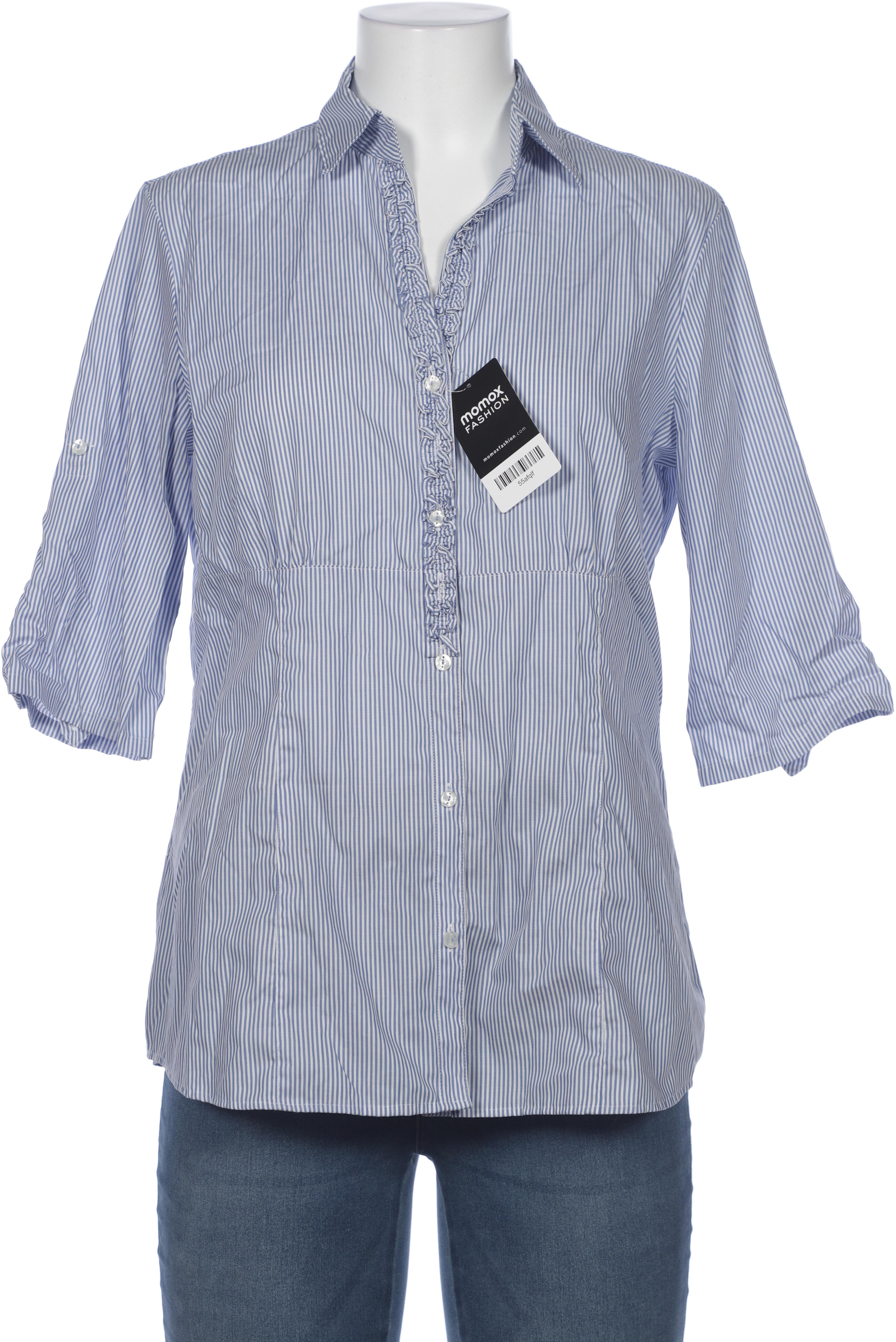 

eterna Damen Bluse, blau, Gr. 40