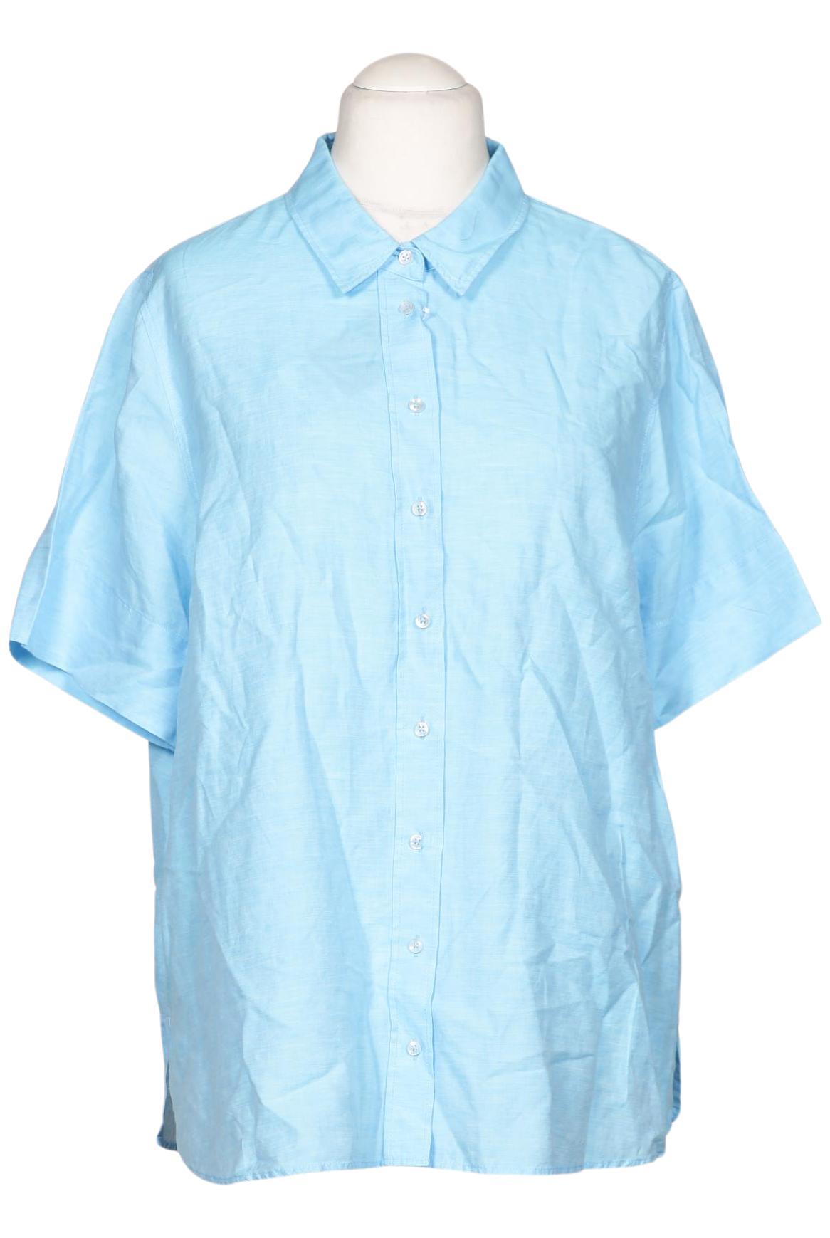 

eterna Damen Bluse, hellblau, Gr. 48