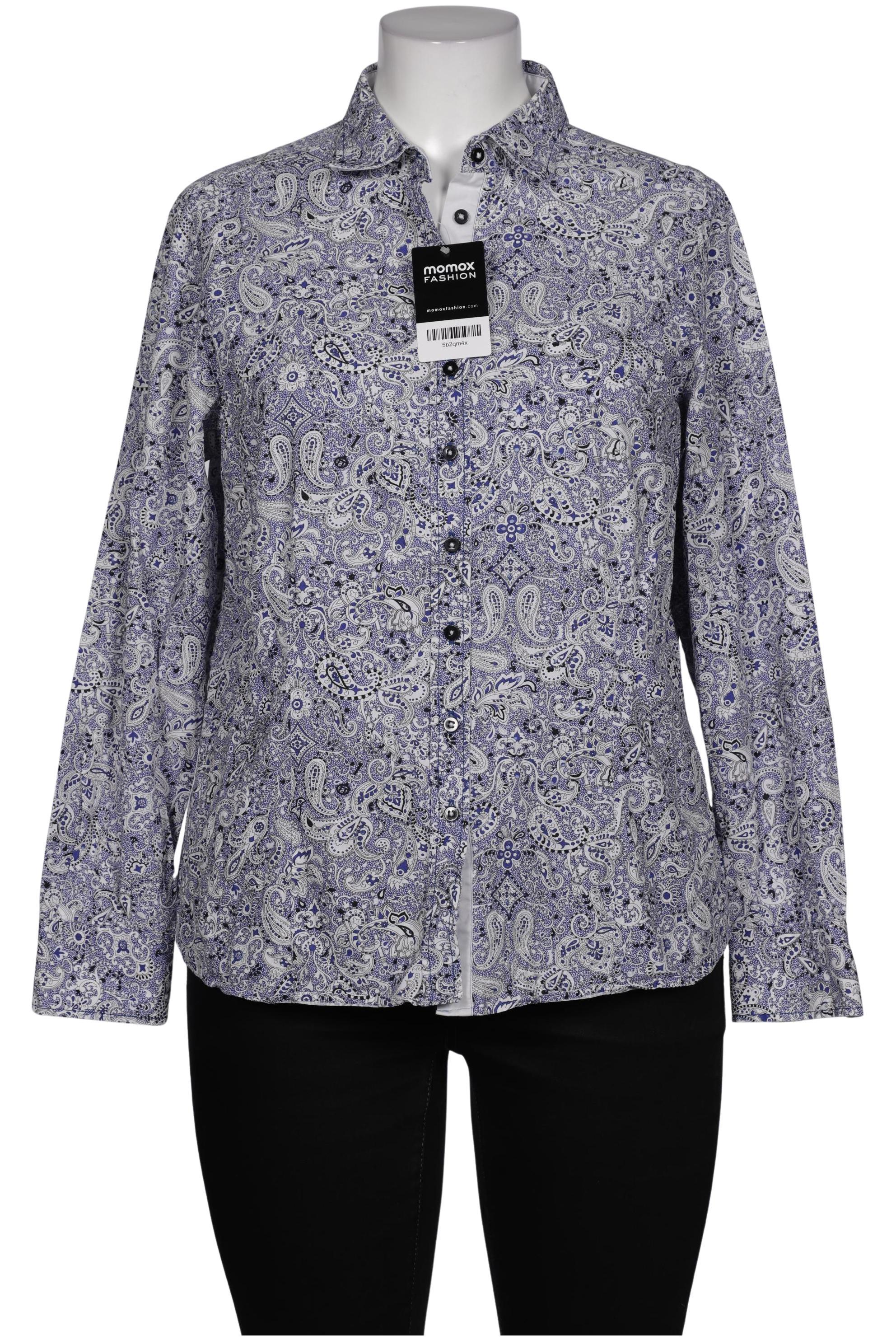 

eterna Damen Bluse, blau, Gr. 44