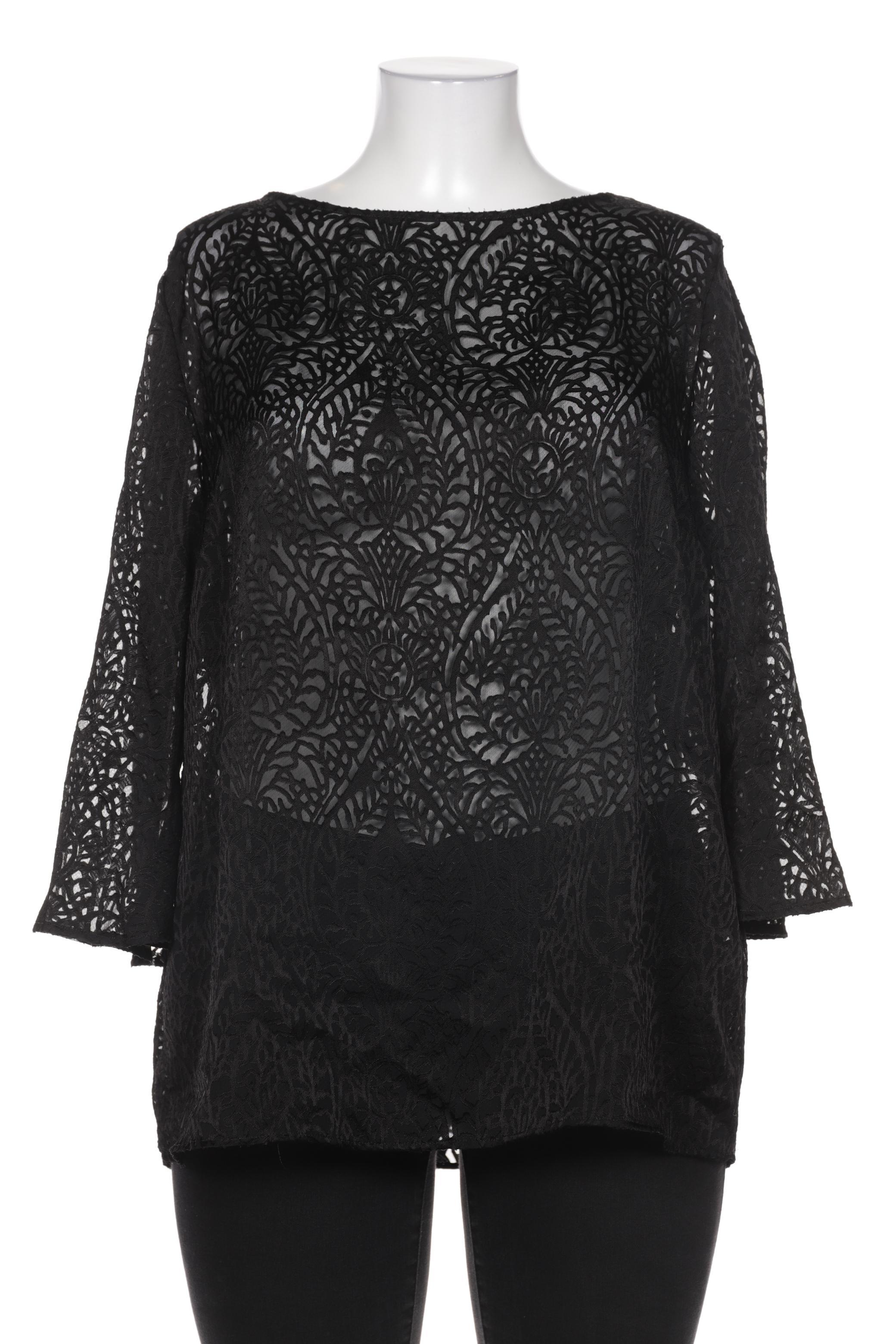 

eterna Damen Bluse, schwarz, Gr. 46