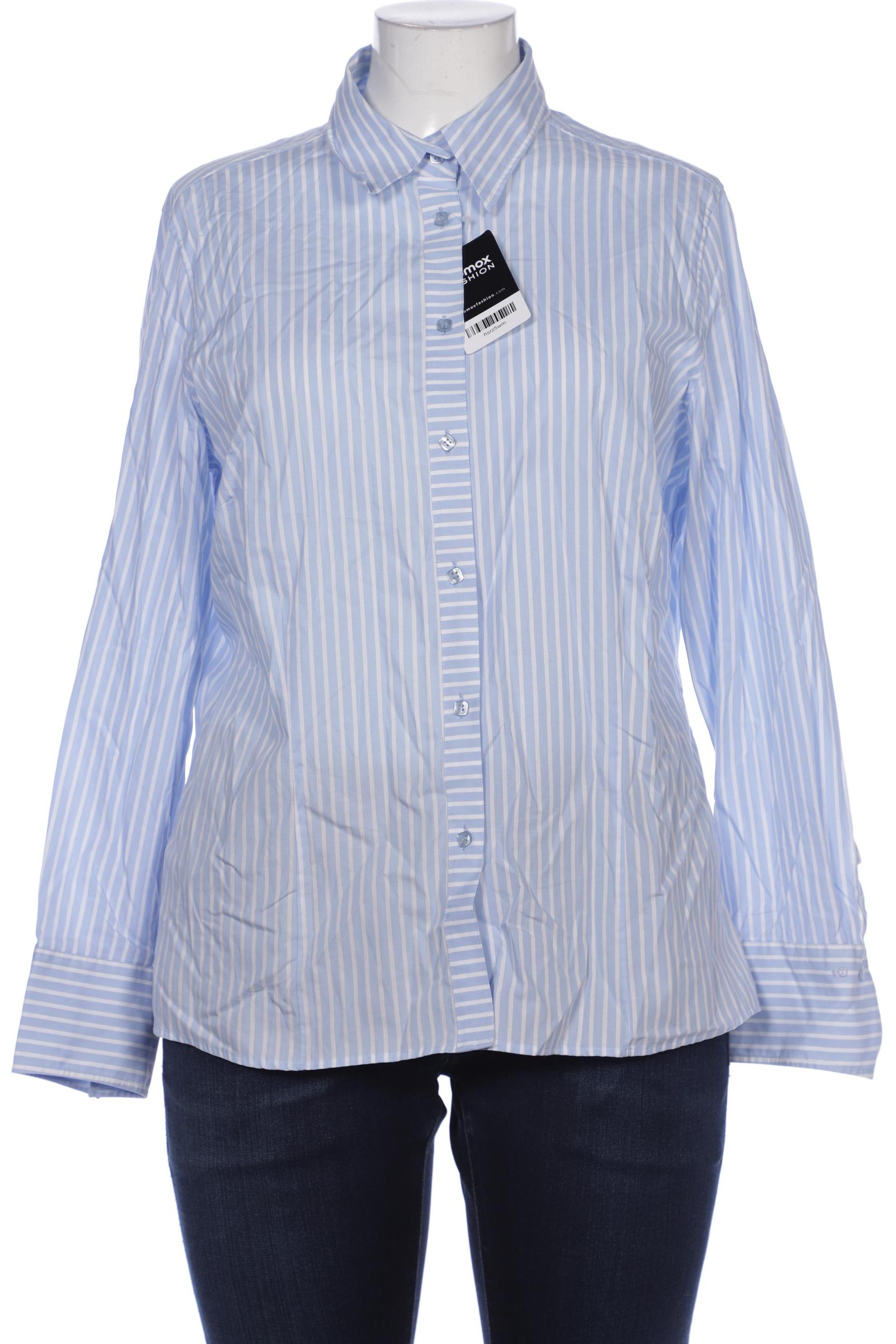 

eterna Damen Bluse, blau, Gr. 46