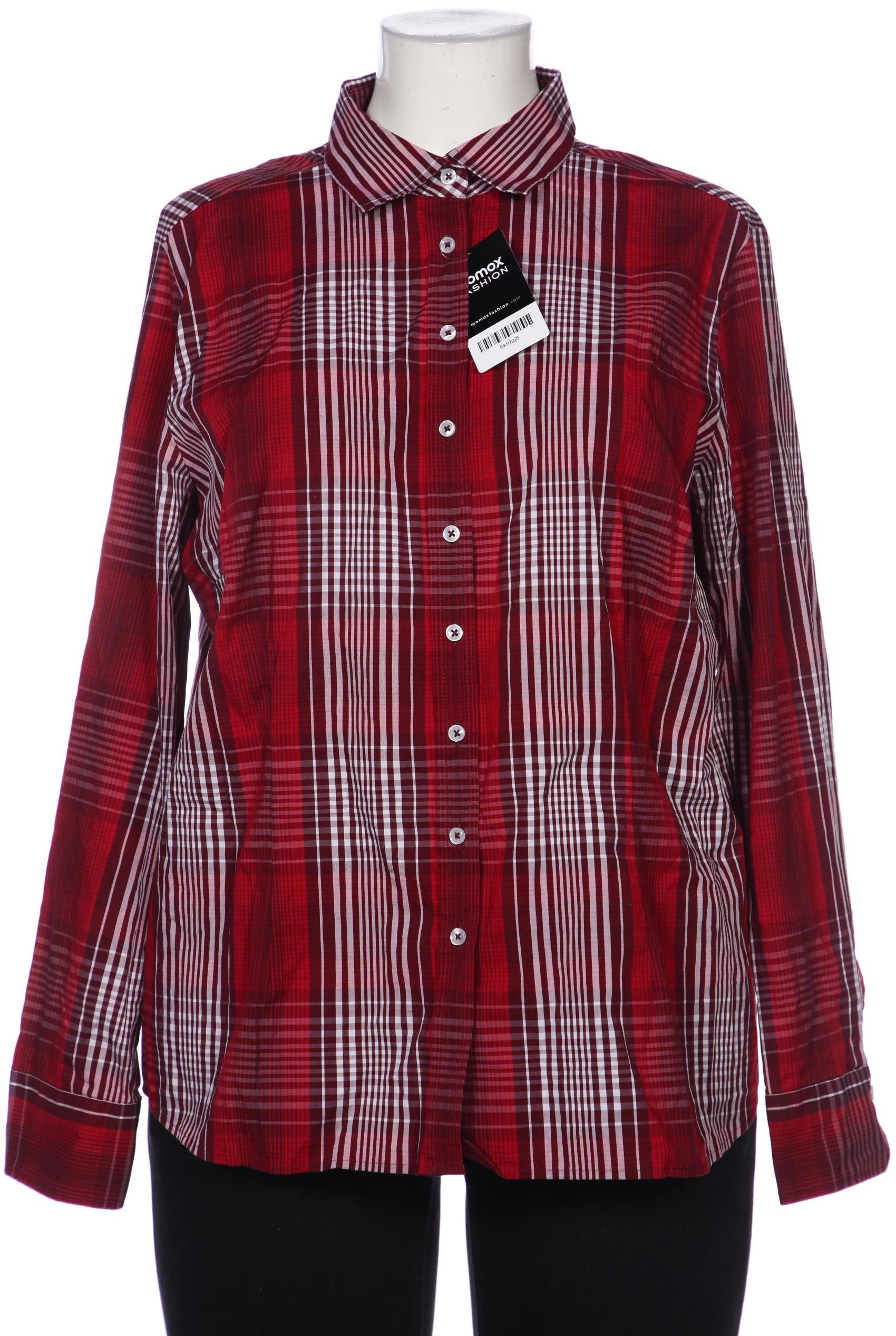 

eterna Damen Bluse, rot, Gr. 46