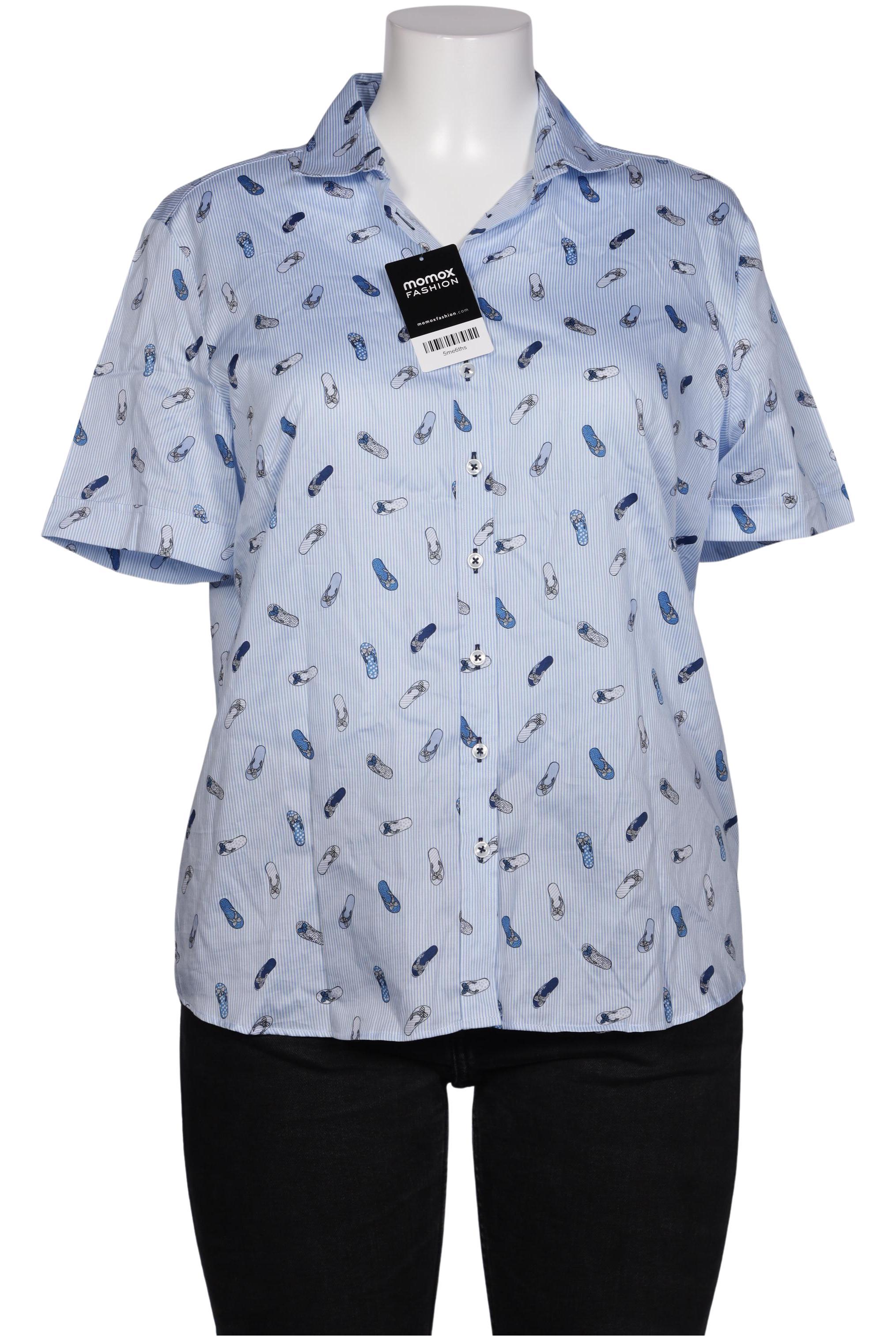 

eterna Damen Bluse, hellblau, Gr. 42