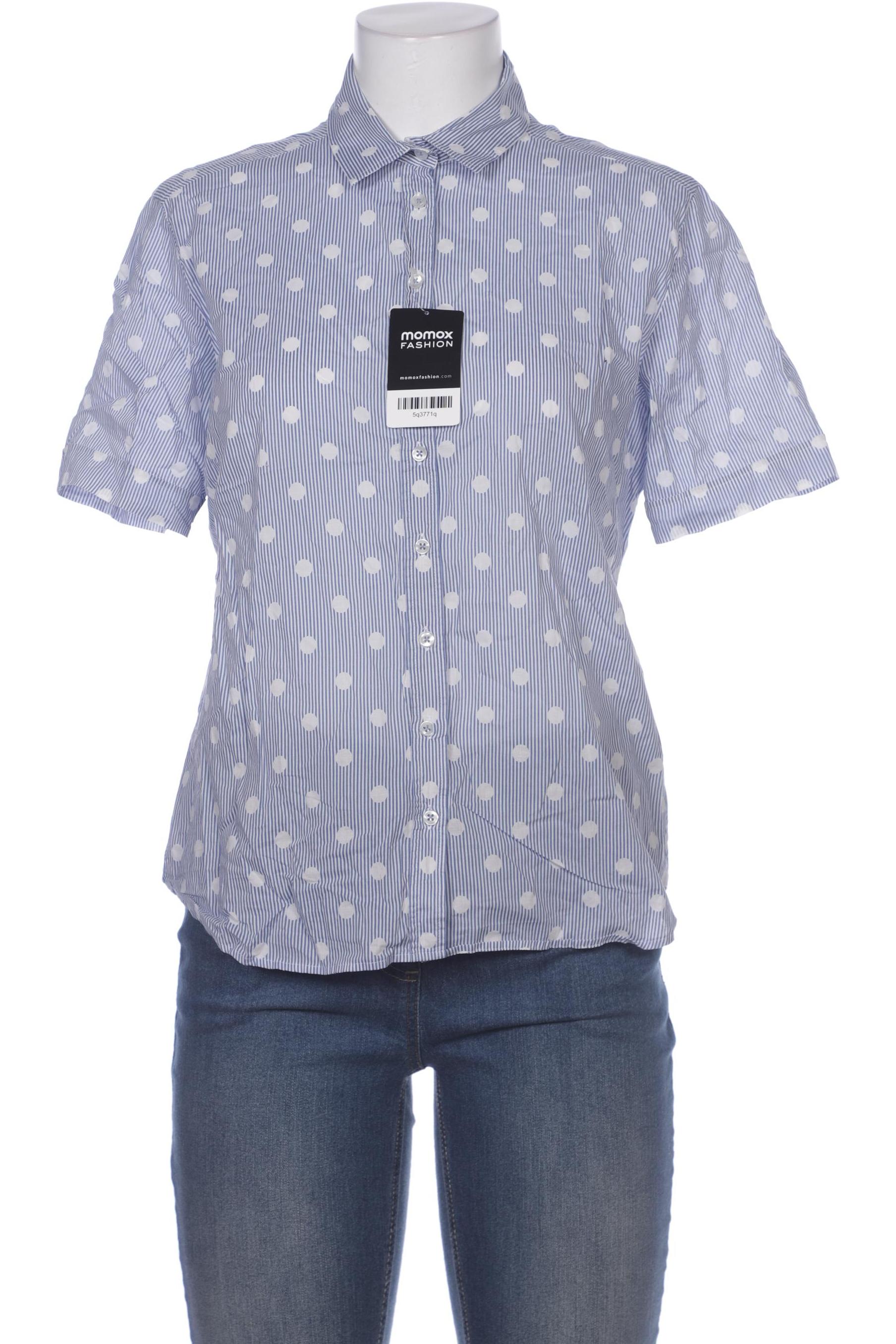 

eterna Damen Bluse, blau, Gr. 40