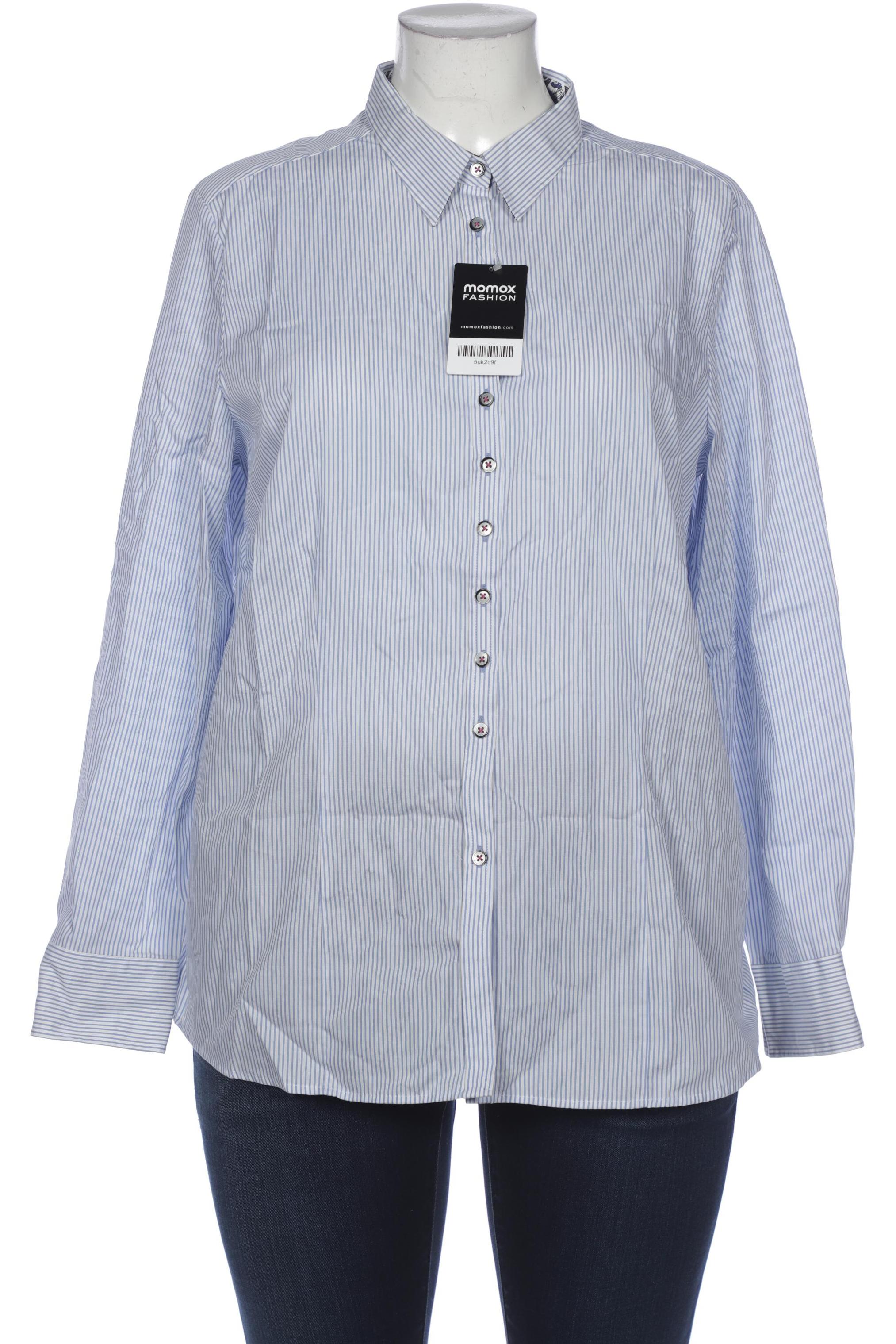 

eterna Damen Bluse, blau, Gr. 46