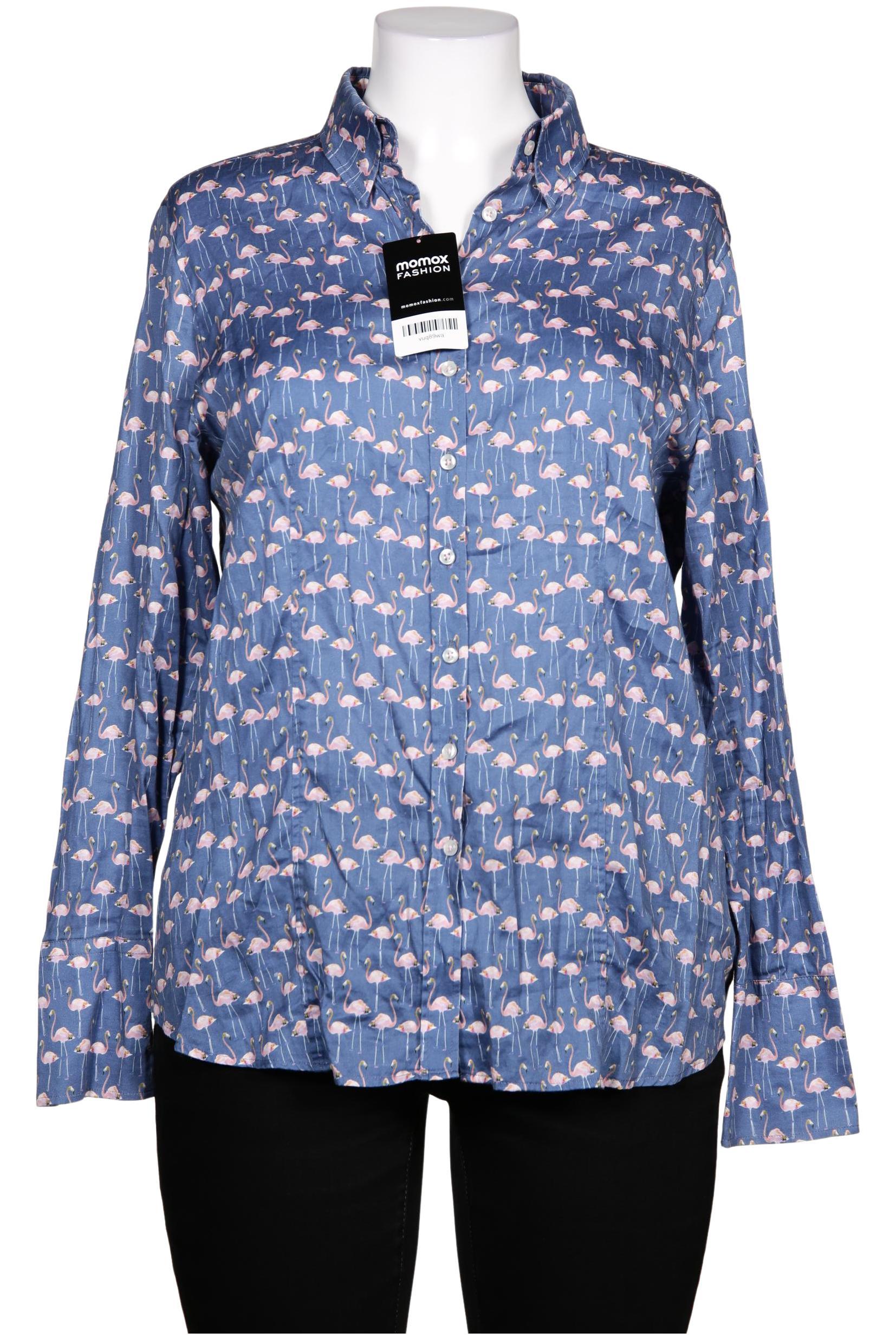 

eterna Damen Bluse, blau, Gr. 44