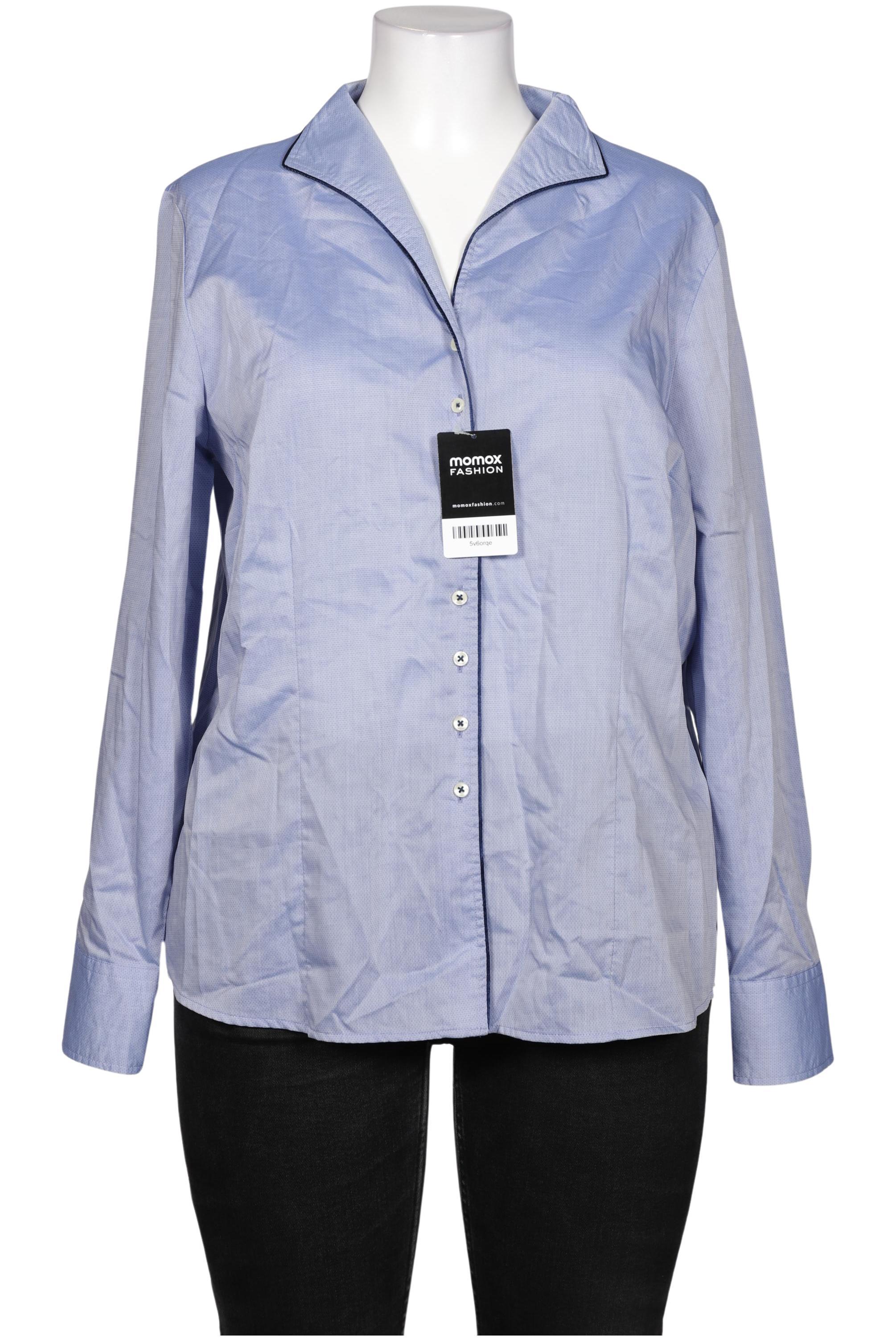 

eterna Damen Bluse, hellblau, Gr. 46