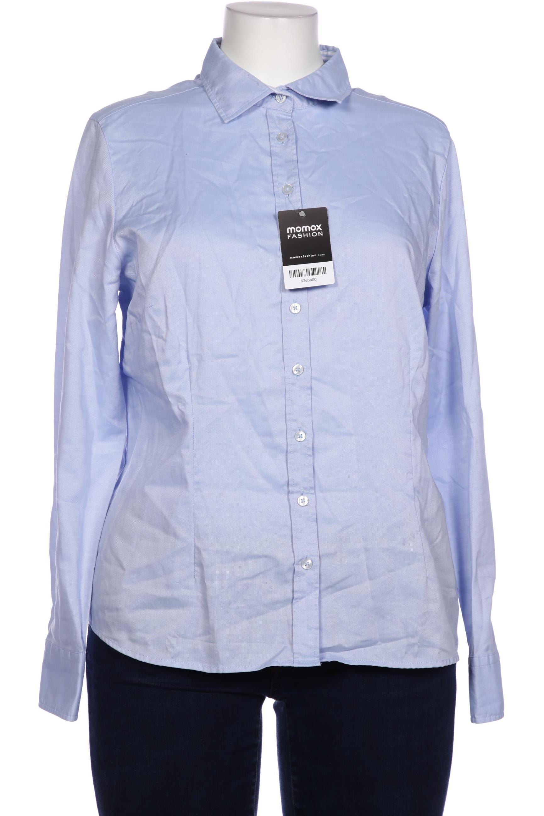 

eterna Damen Bluse, blau, Gr. 44