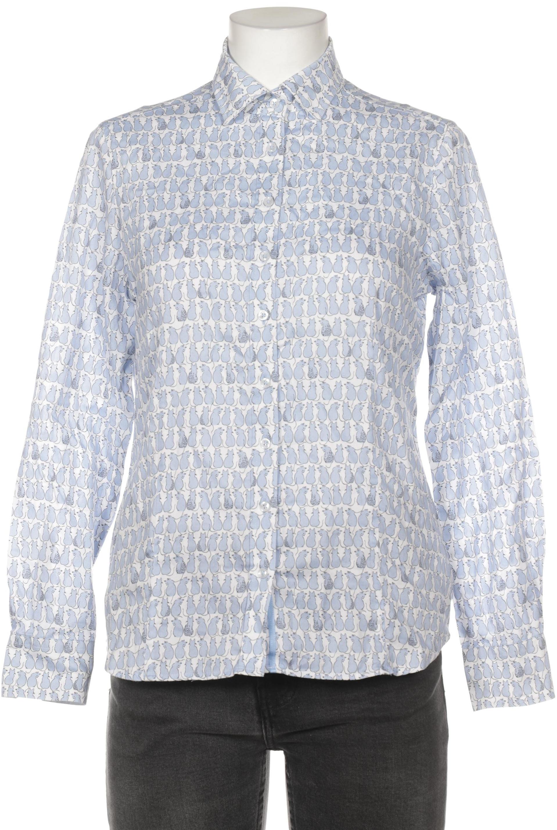 

eterna Damen Bluse, blau, Gr. 38