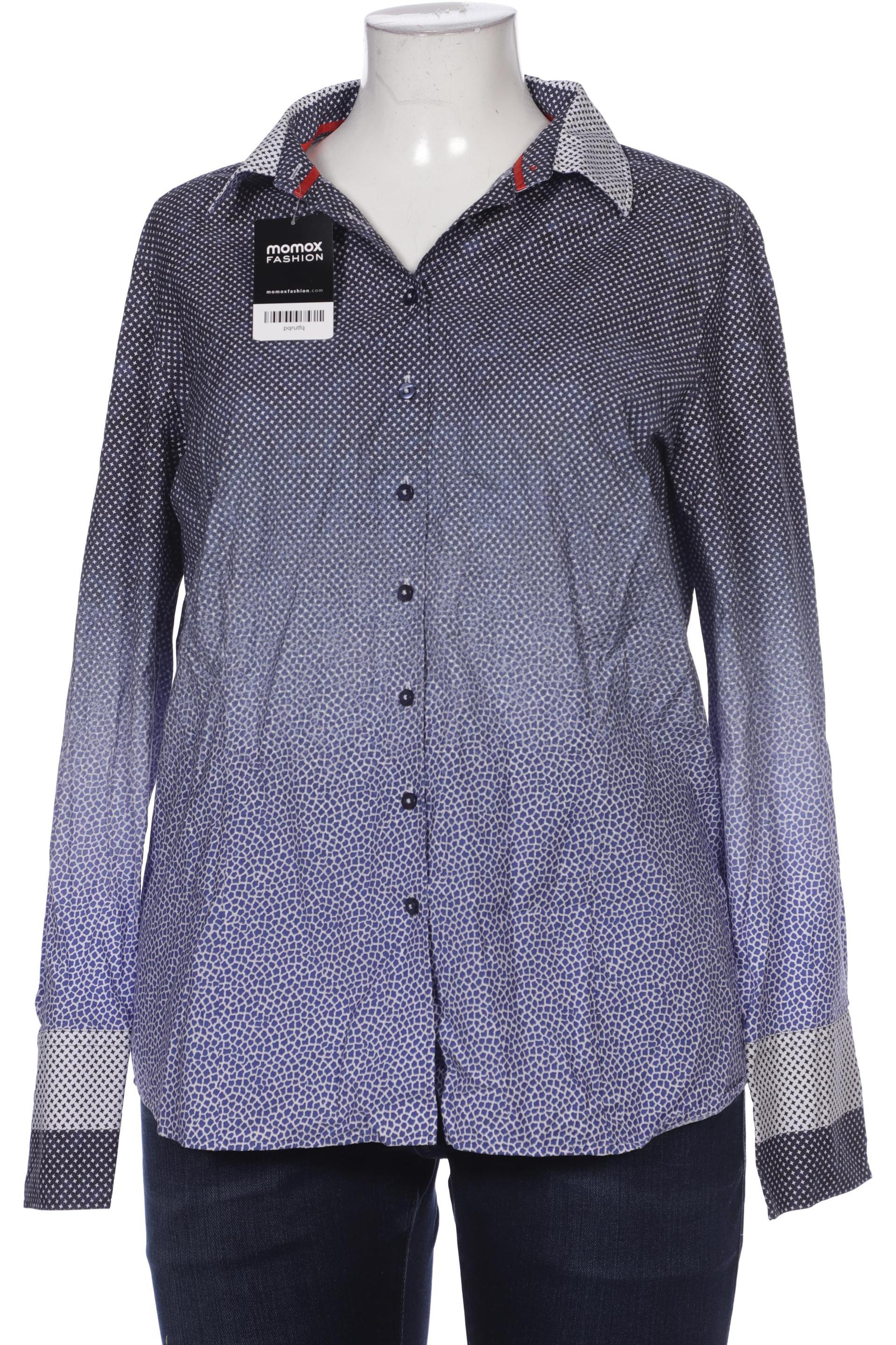 

eterna Damen Bluse, blau, Gr. 46