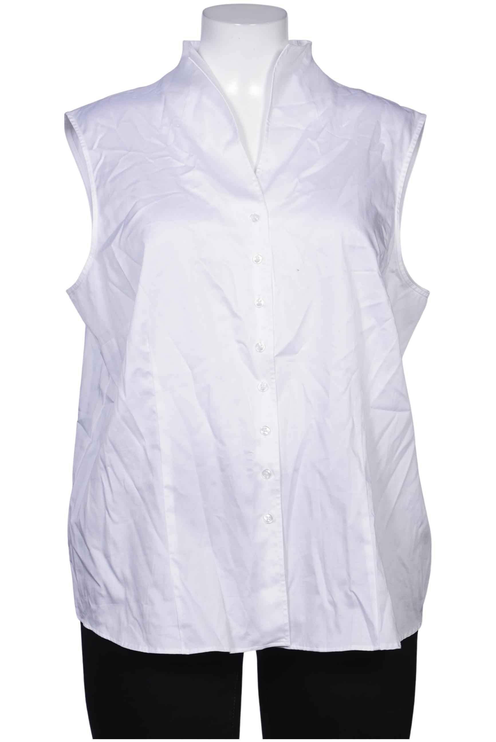 

eterna Damen Bluse, weiß, Gr. 48