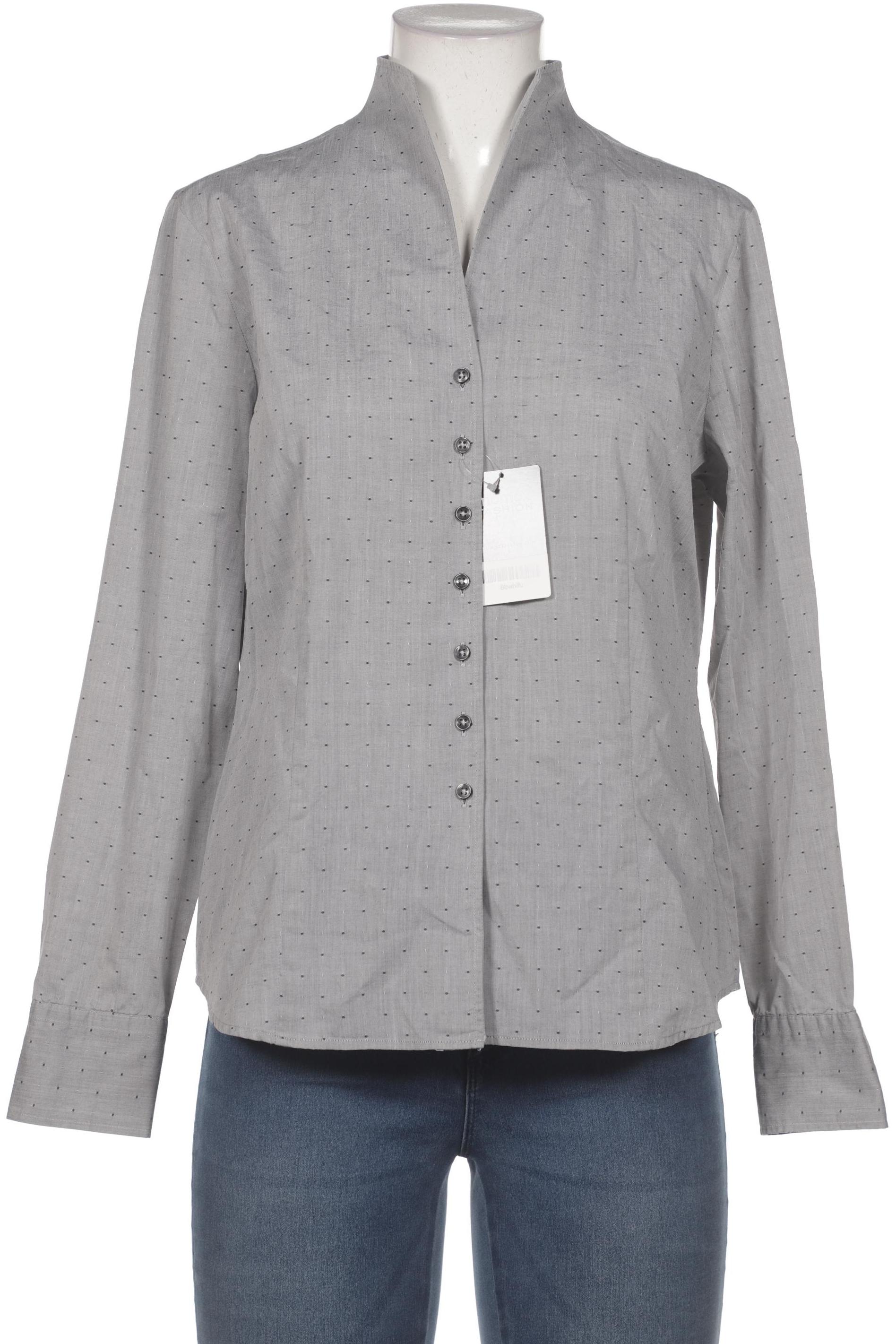 

eterna Damen Bluse, grau, Gr. 40