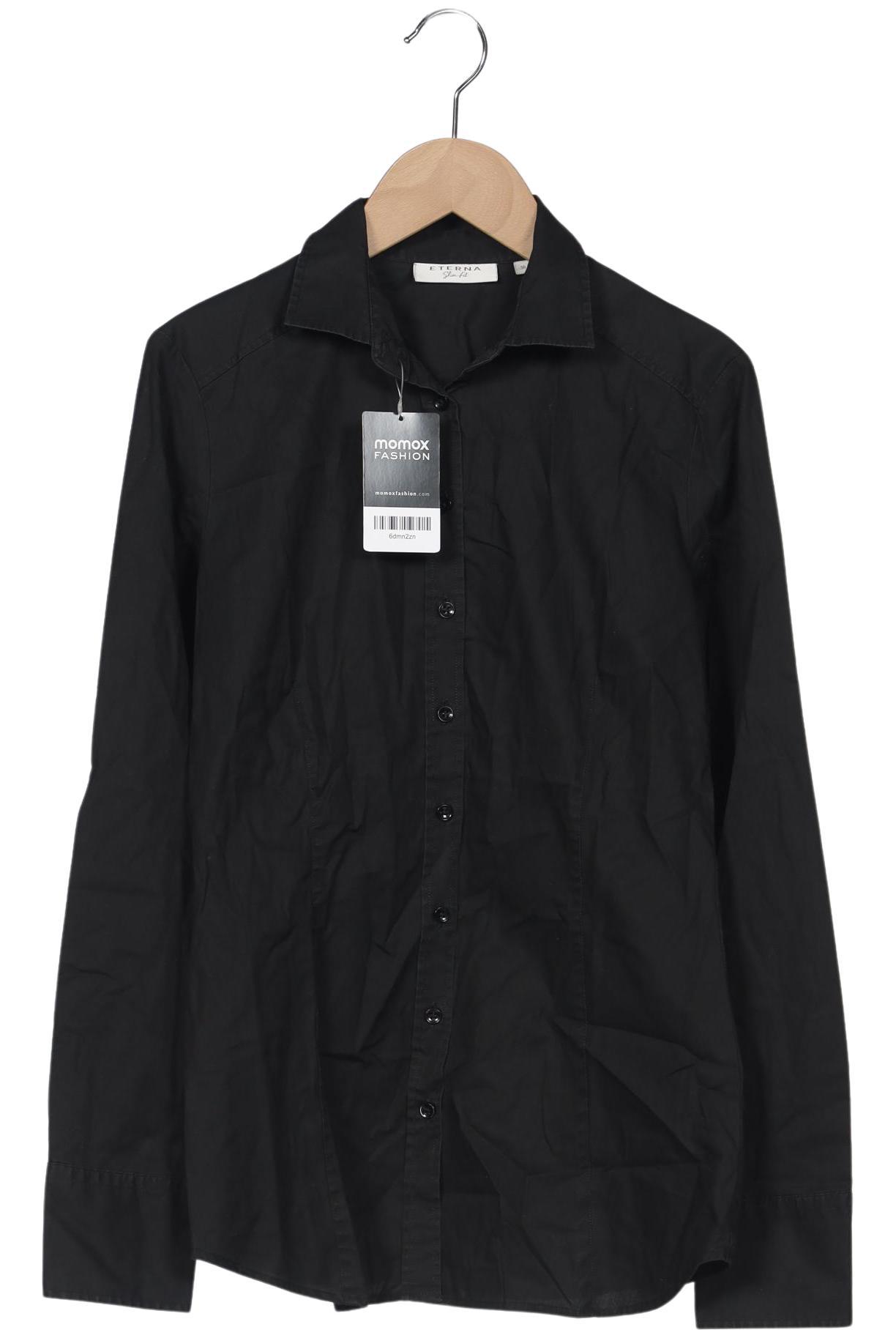 

eterna Damen Bluse, schwarz, Gr. 36