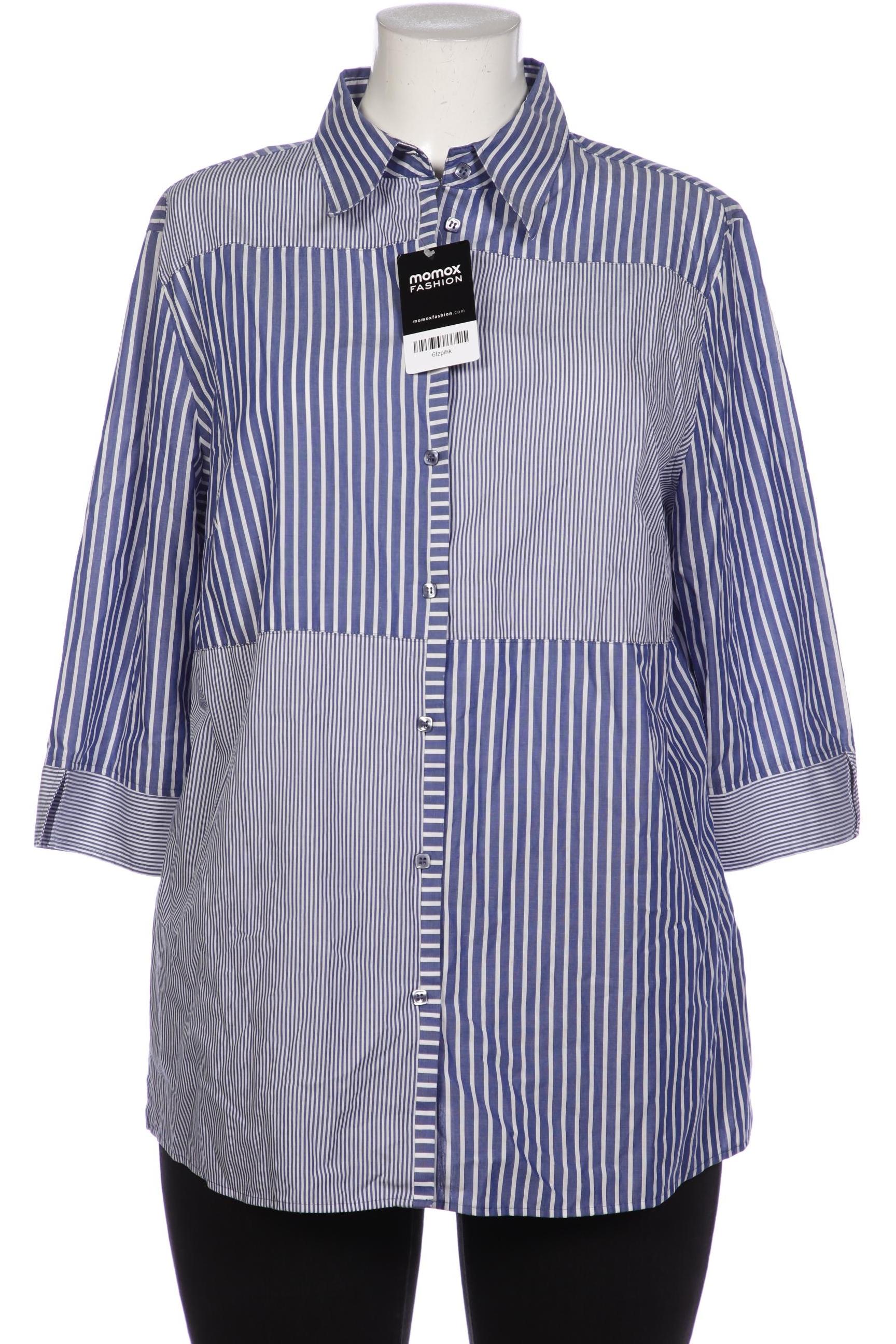 

eterna Damen Bluse, blau, Gr. 48