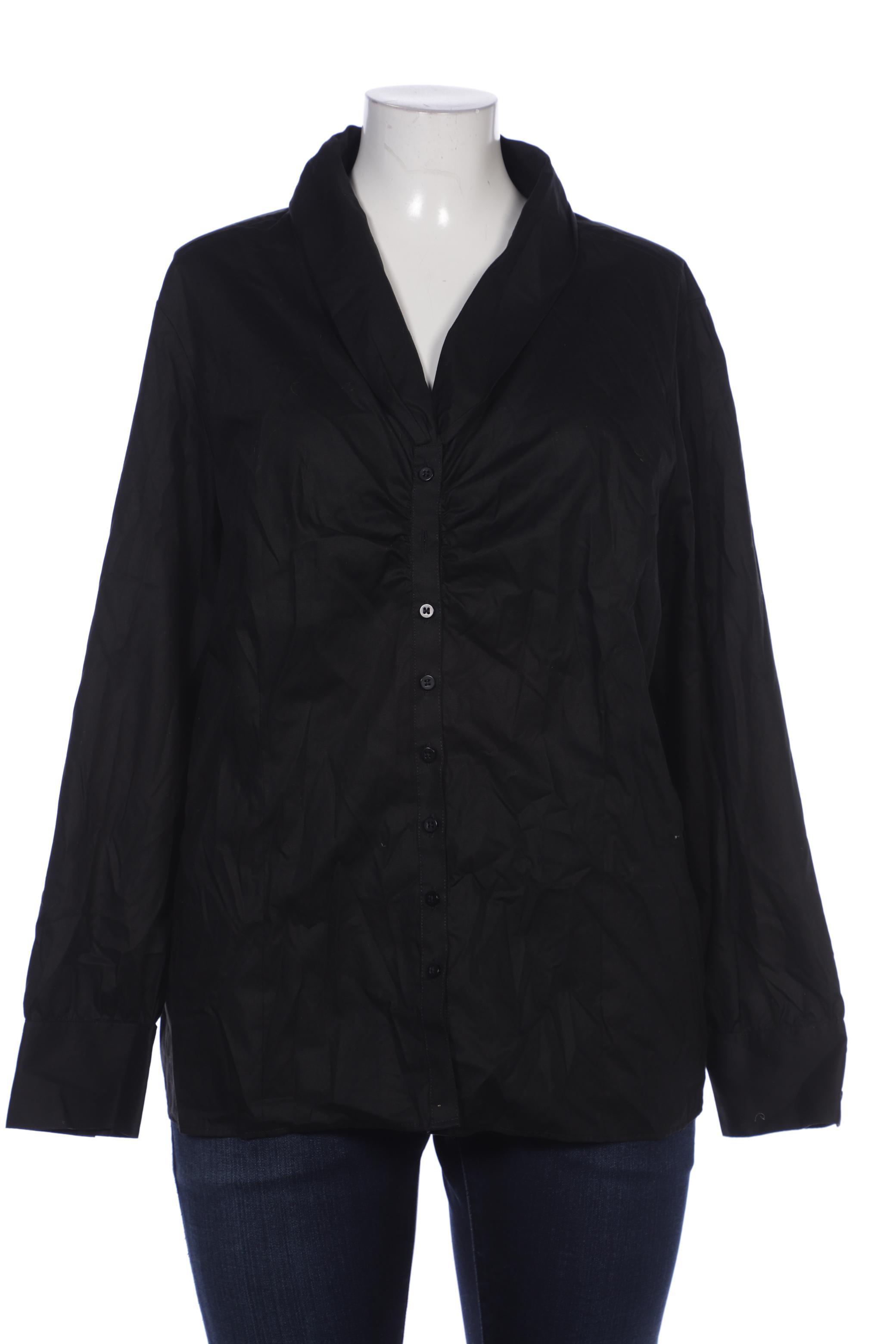 

eterna Damen Bluse, schwarz, Gr. 50