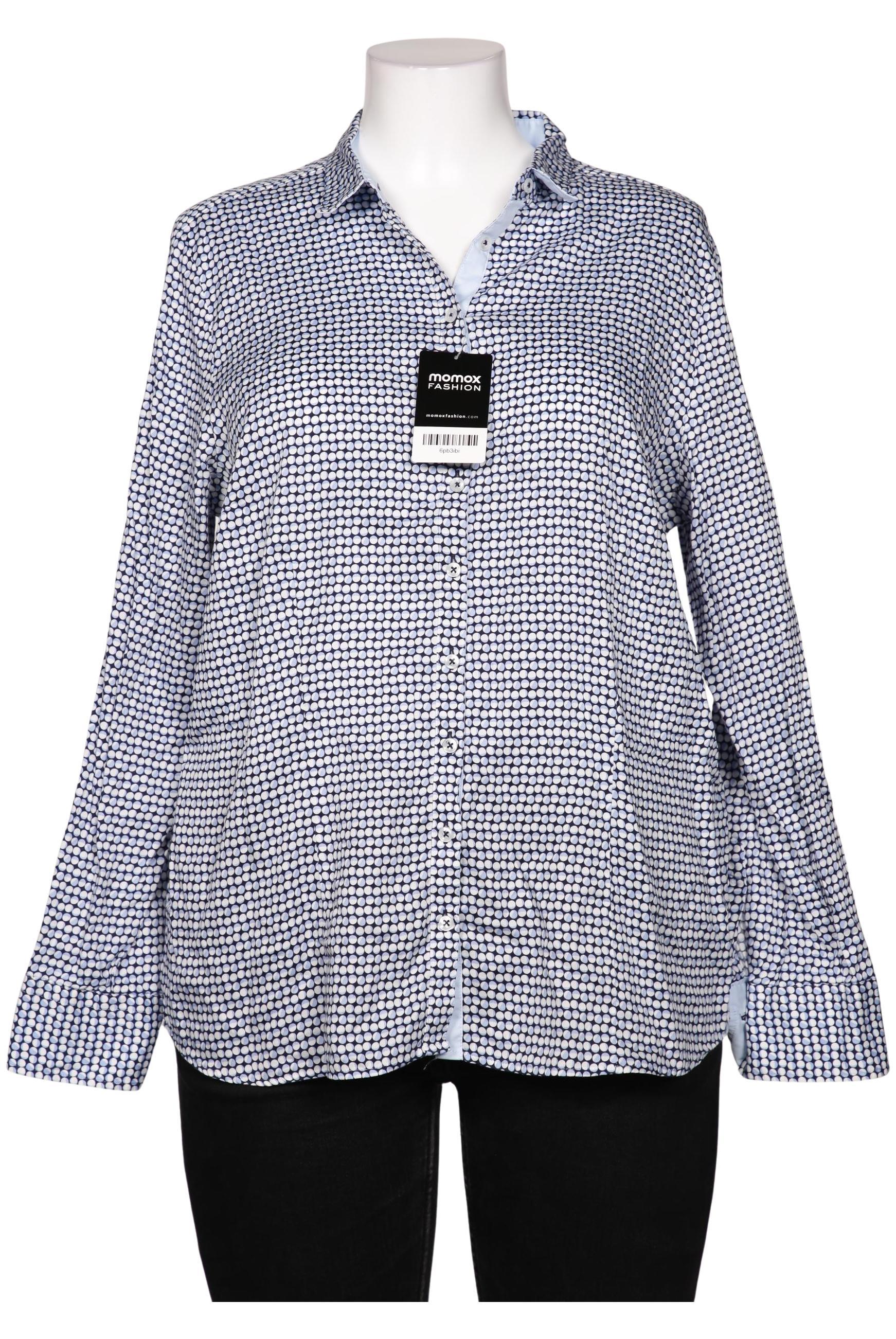 

eterna Damen Bluse, blau, Gr. 46