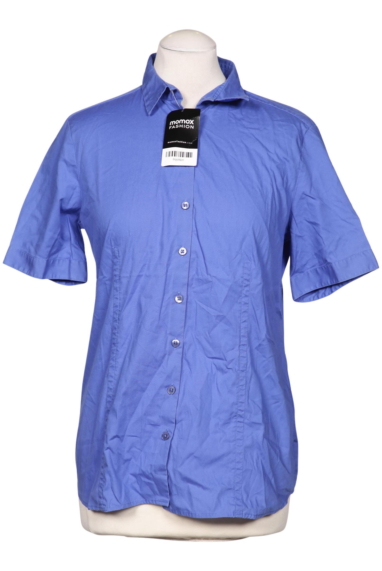 

eterna Damen Bluse, blau, Gr. 38