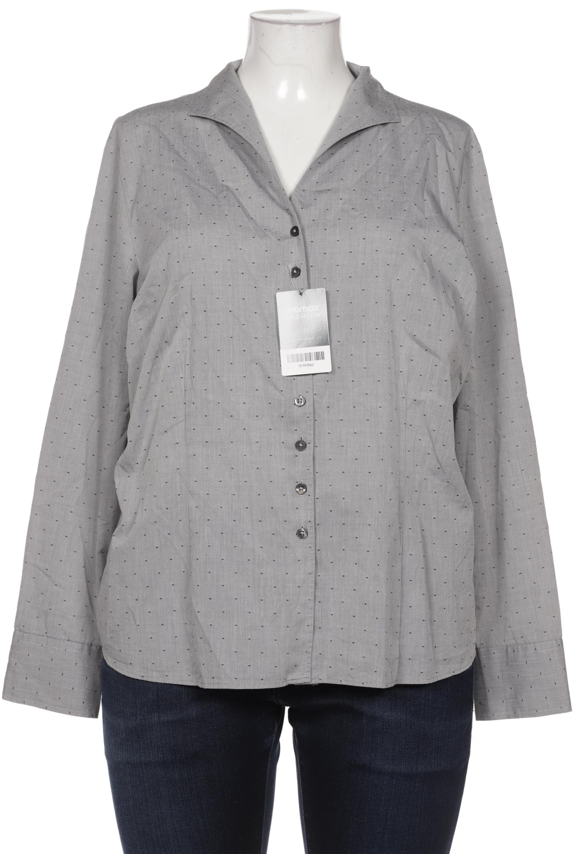 

eterna Damen Bluse, grau, Gr. 46