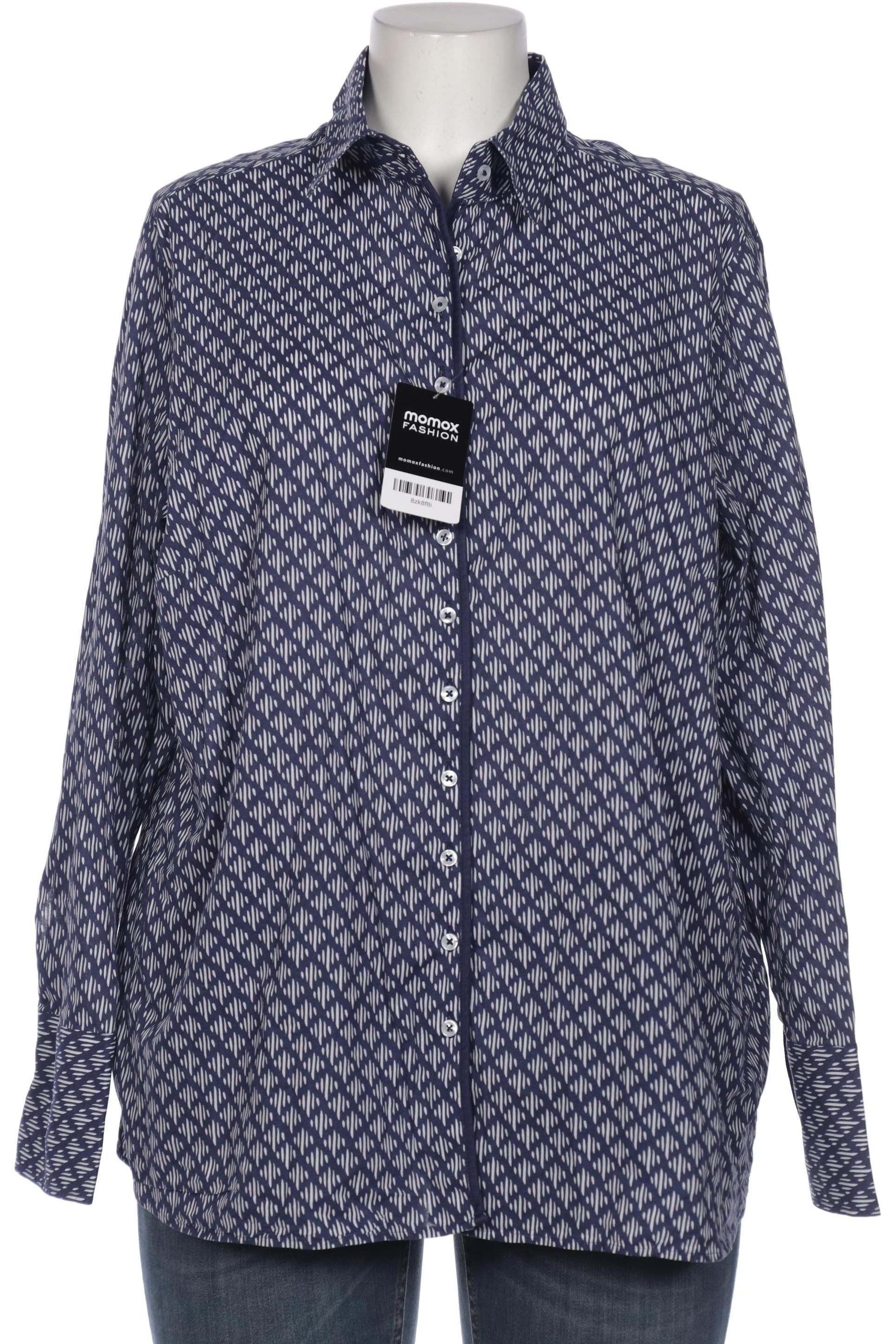 

eterna Damen Bluse, marineblau, Gr. 48