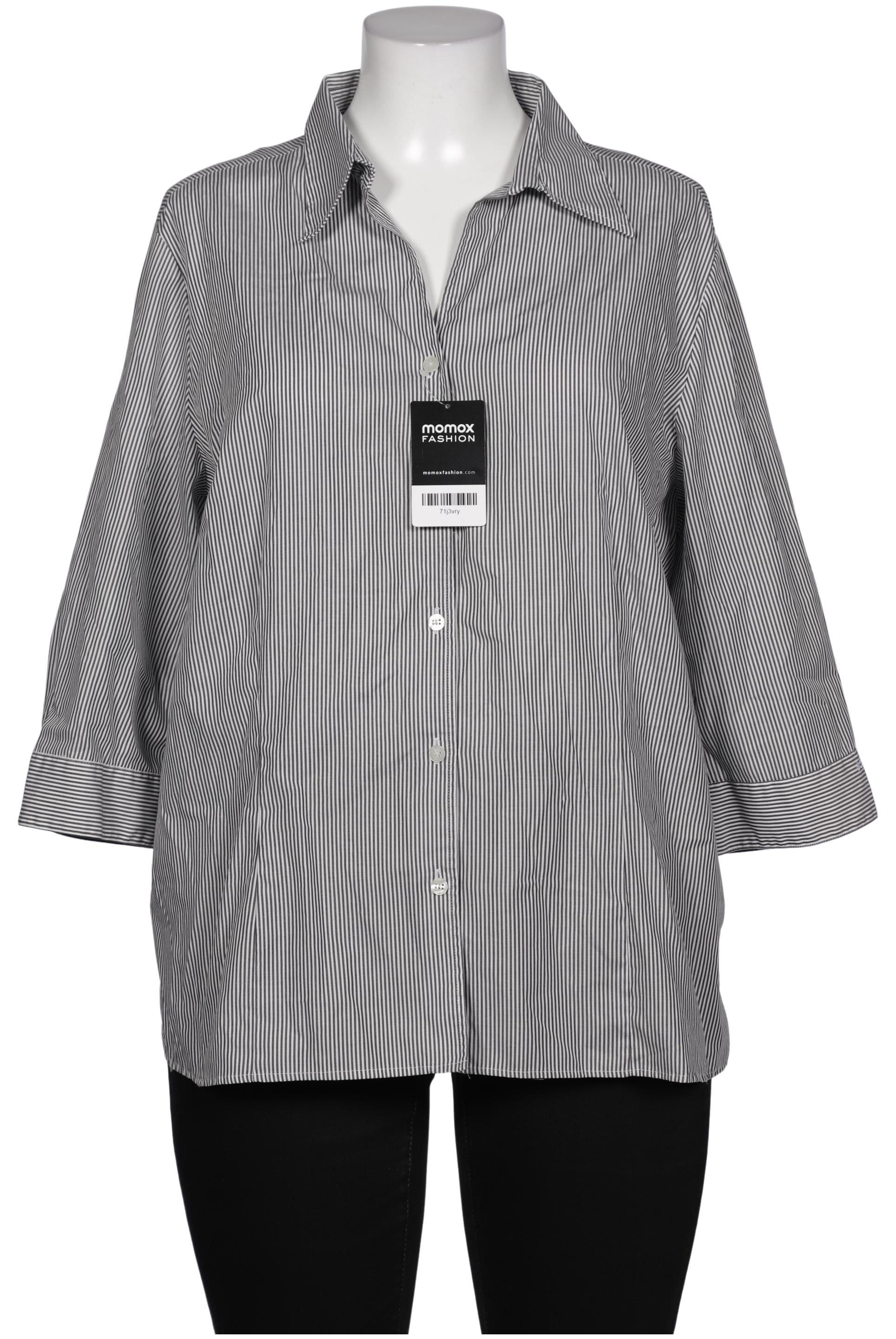 

eterna Damen Bluse, grau, Gr. 50