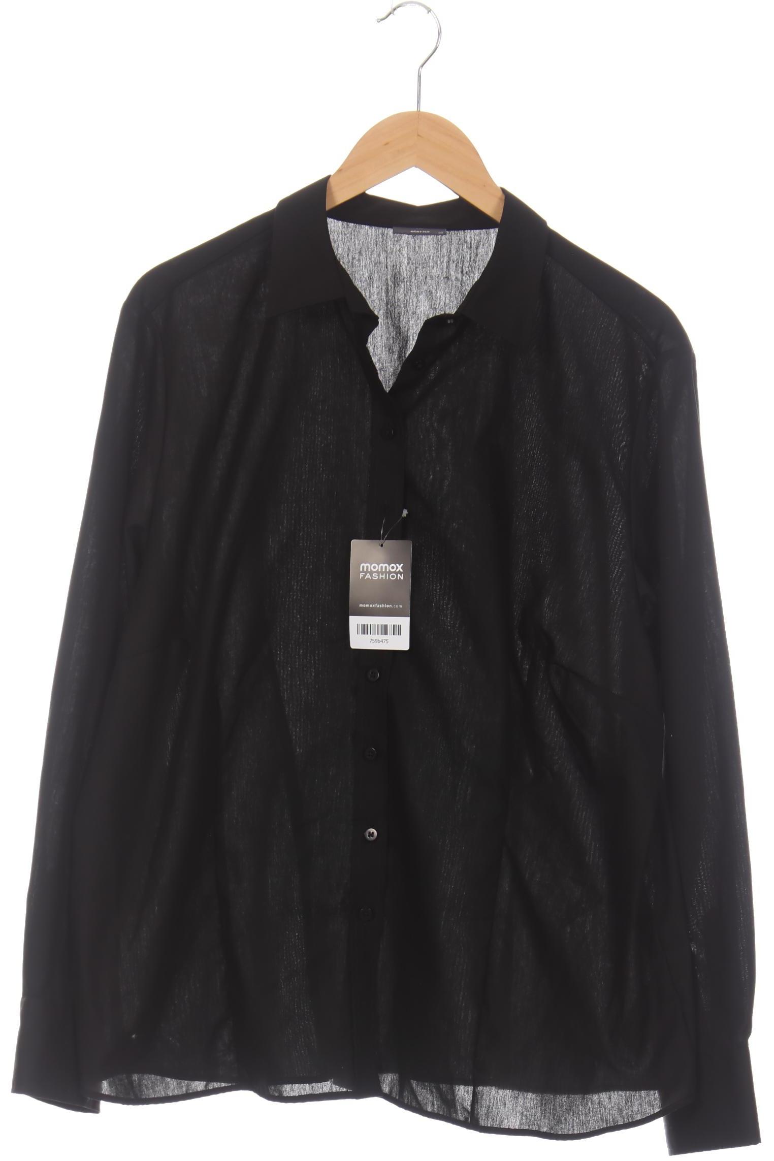 

eterna Damen Bluse, schwarz, Gr. 50