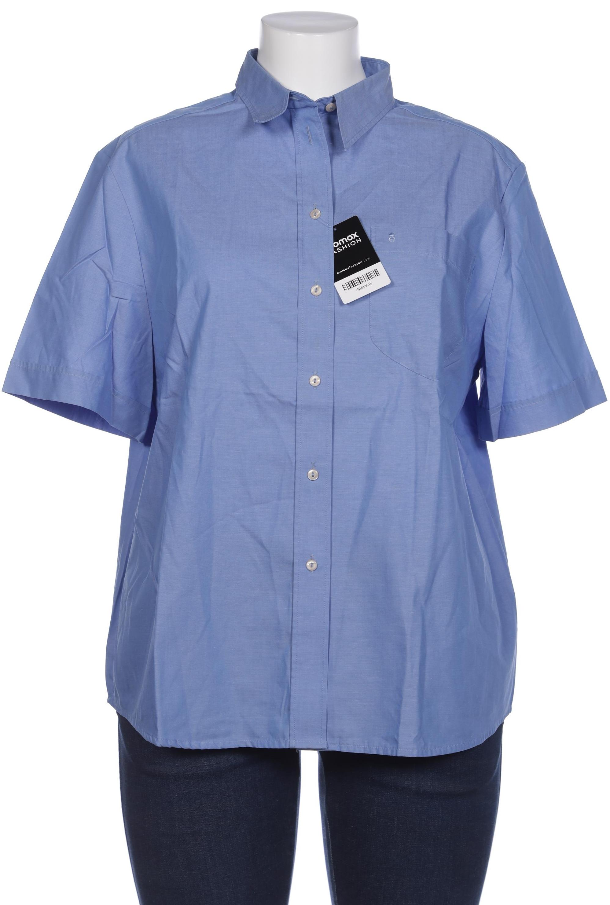 

eterna Damen Bluse, blau, Gr. 44