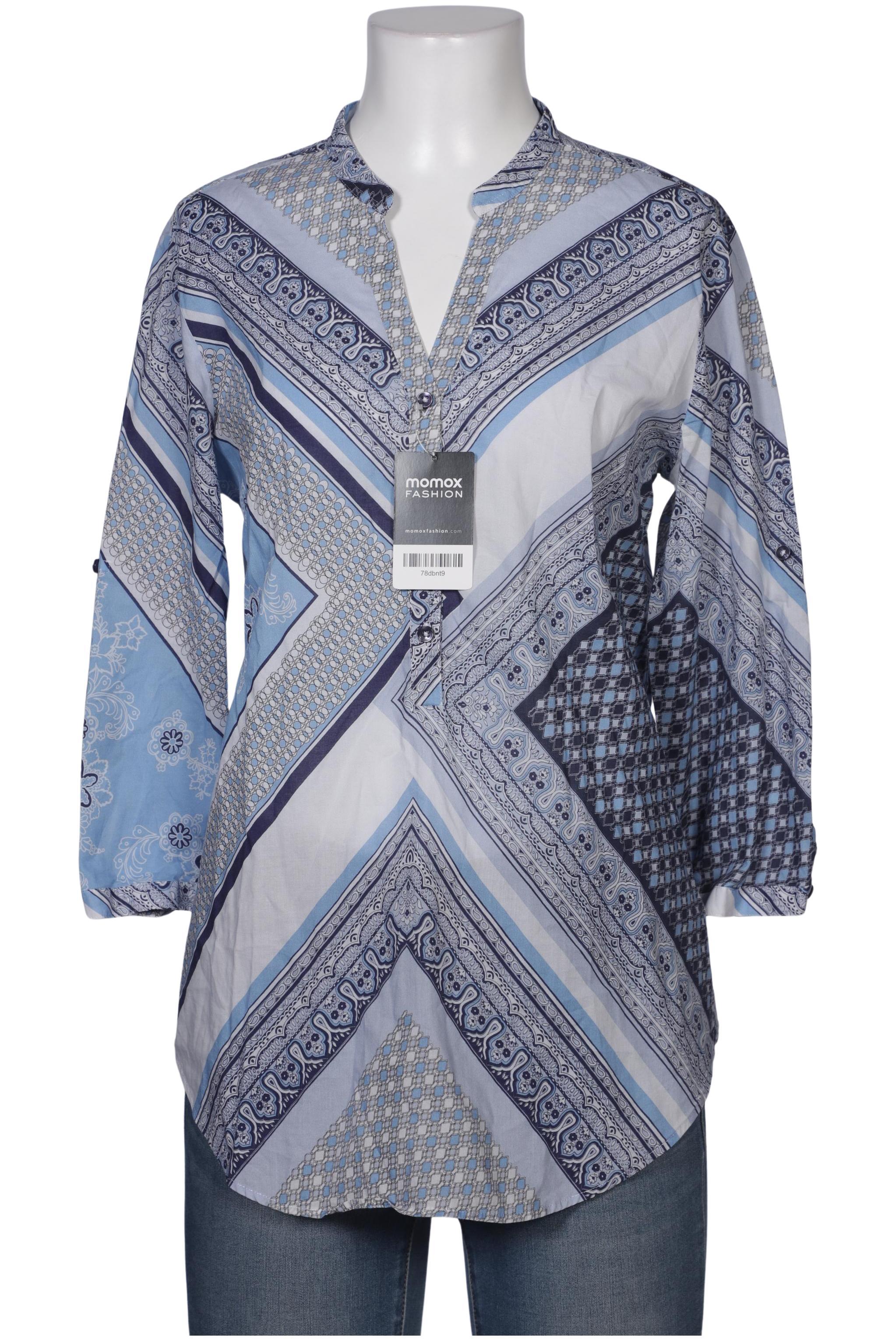 

eterna Damen Bluse, blau, Gr. 40