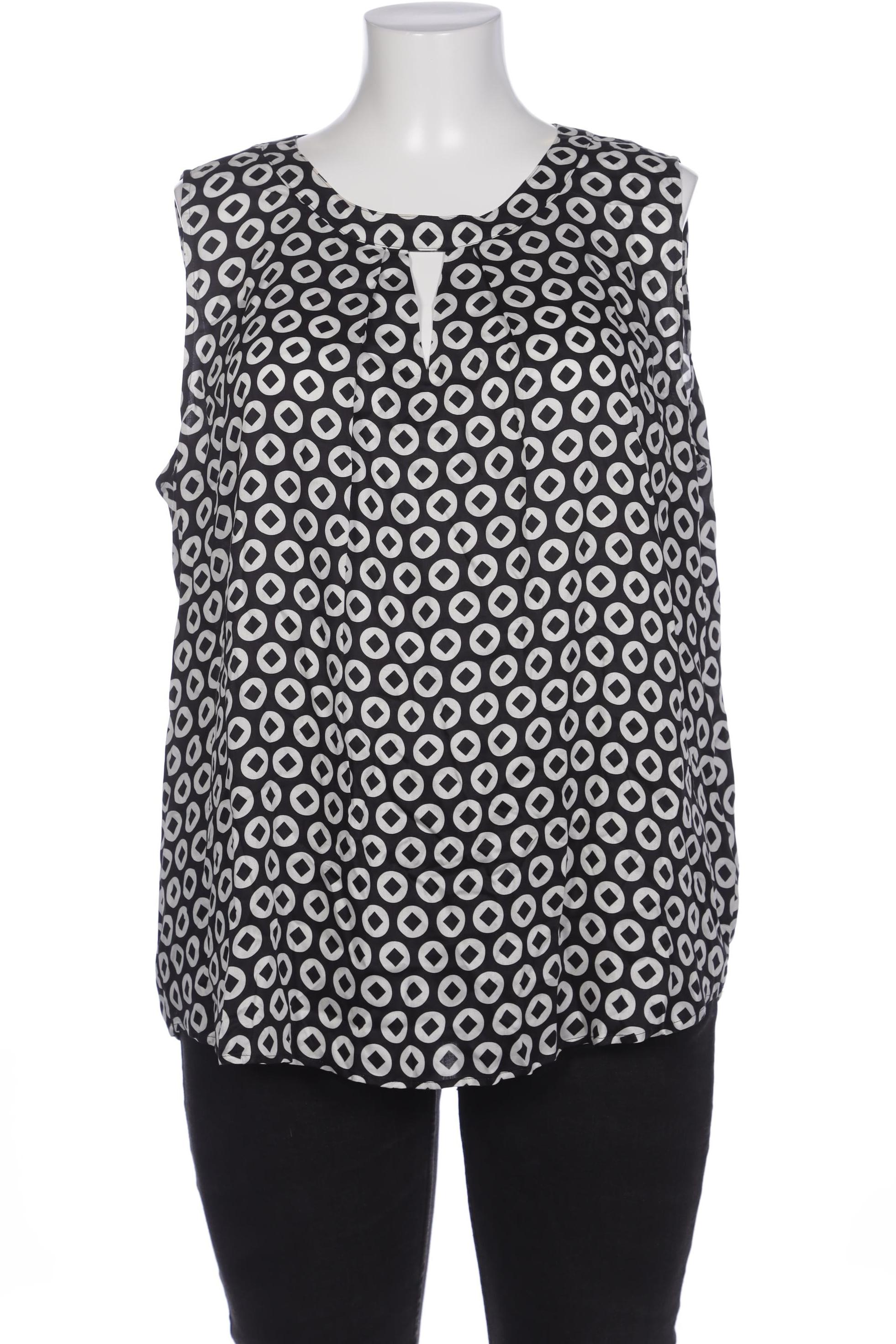 

eterna Damen Bluse, schwarz, Gr. 48