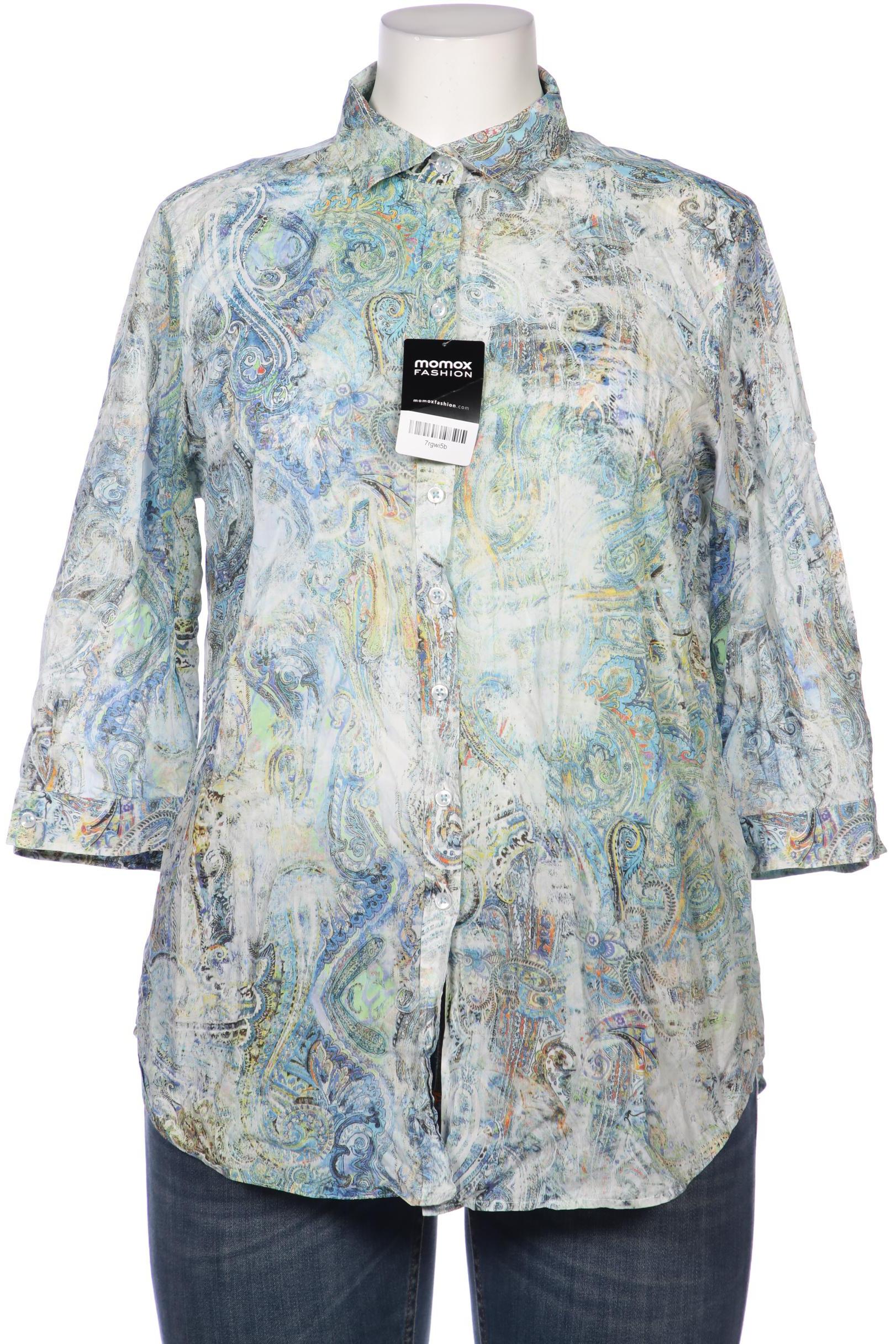 

eterna Damen Bluse, blau, Gr. 44