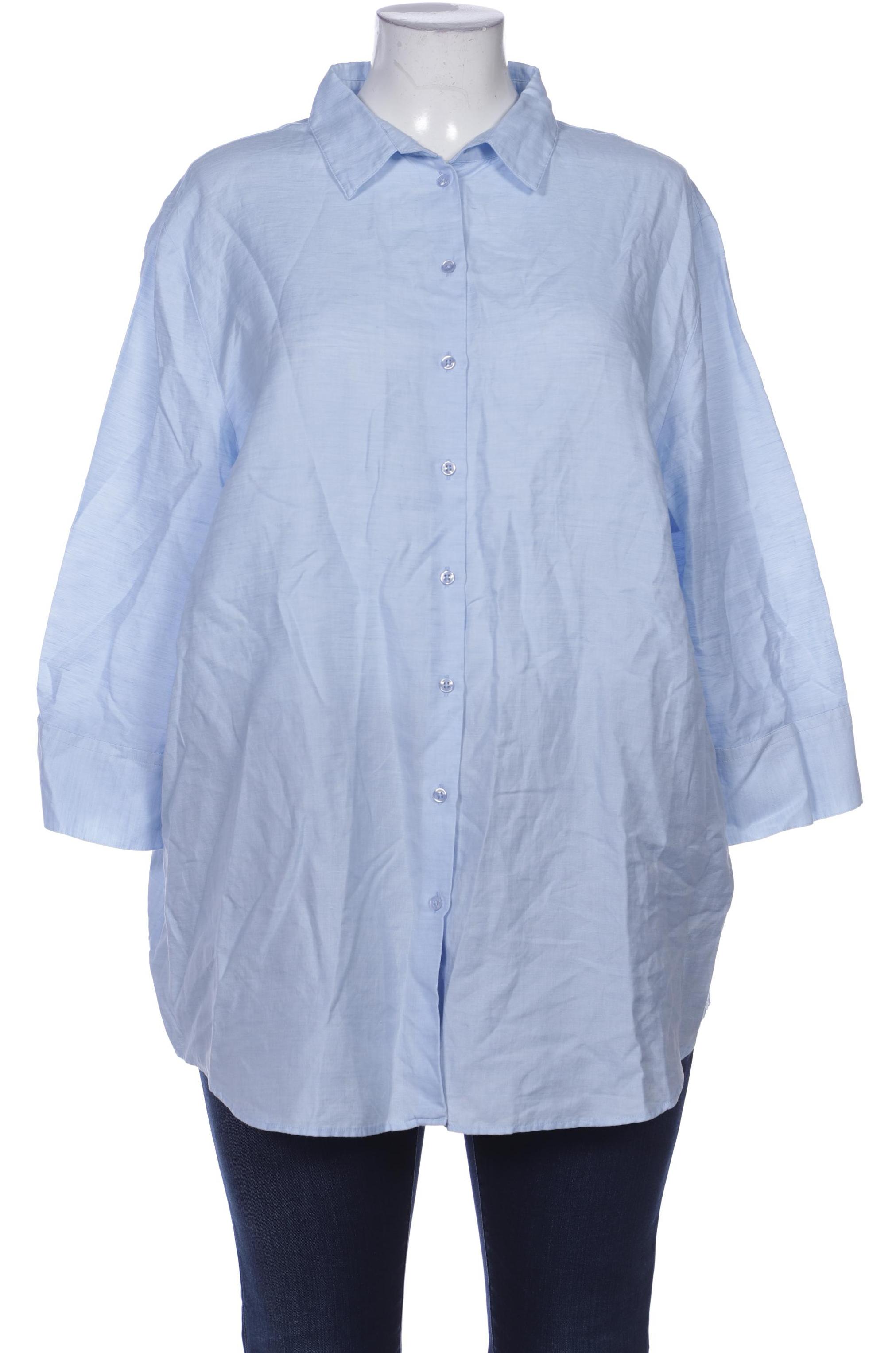 

eterna Damen Bluse, hellblau, Gr. 48