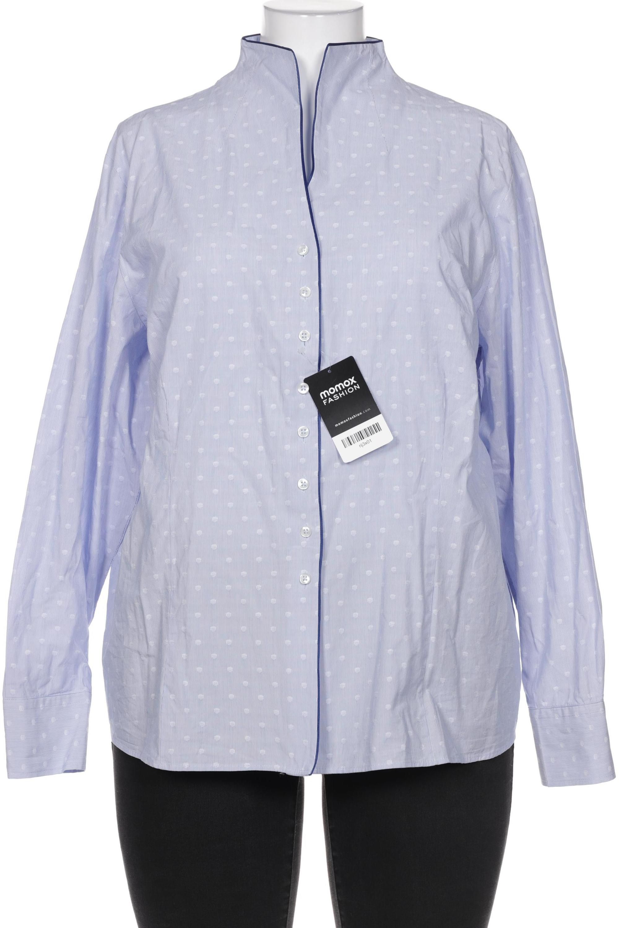 

eterna Damen Bluse, blau, Gr. 50