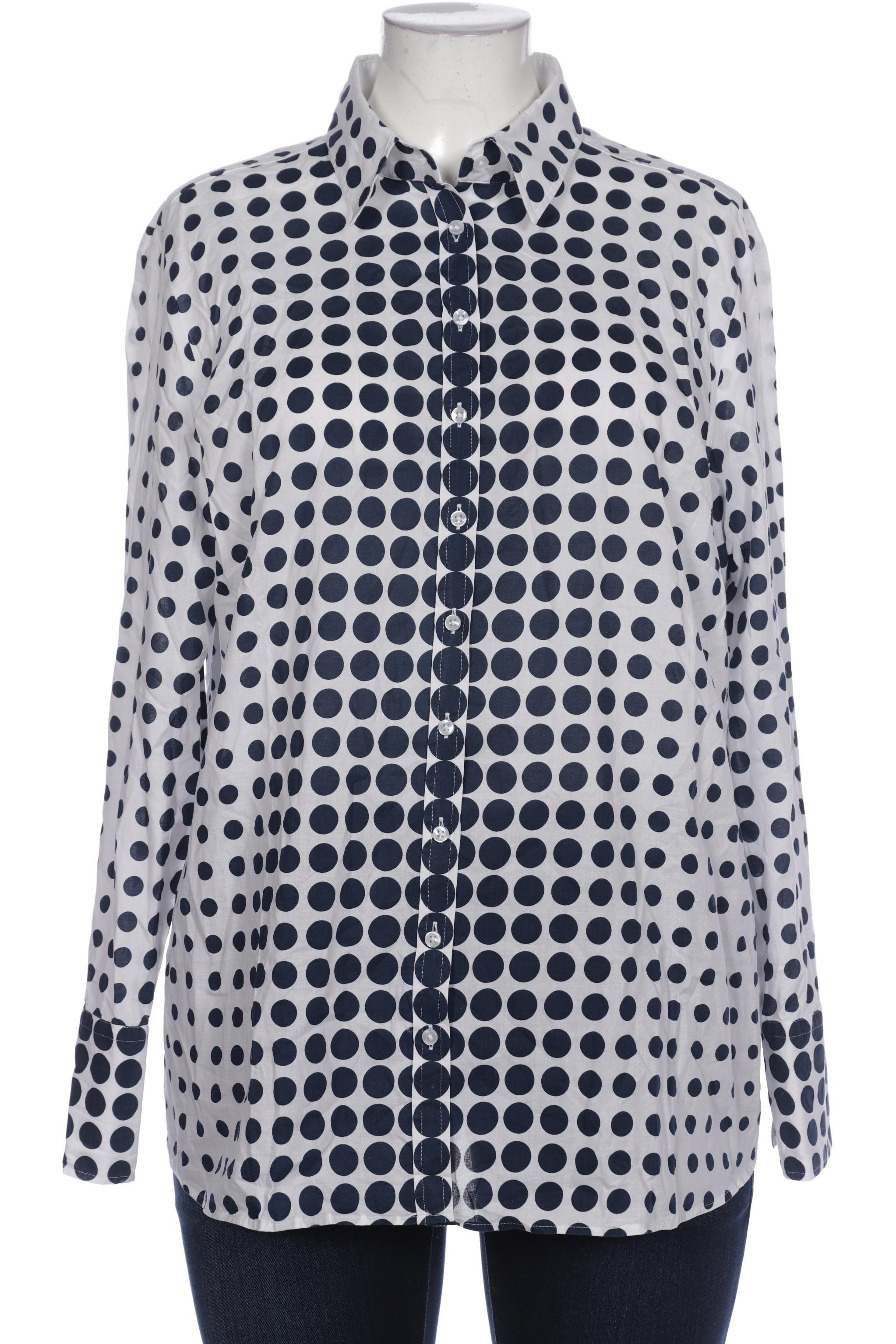 

eterna Damen Bluse, blau, Gr. 48