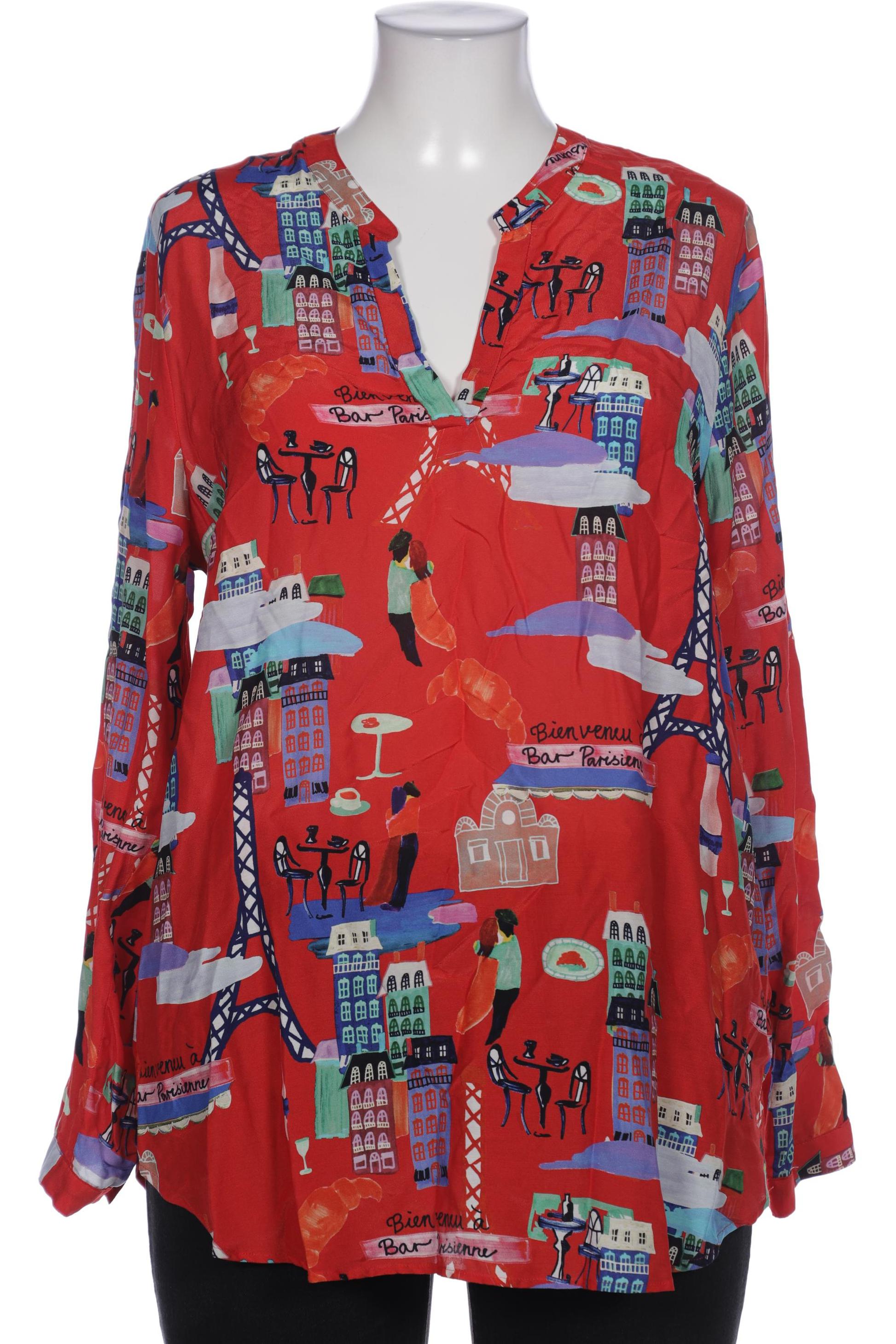 

eterna Damen Bluse, rot, Gr. 42