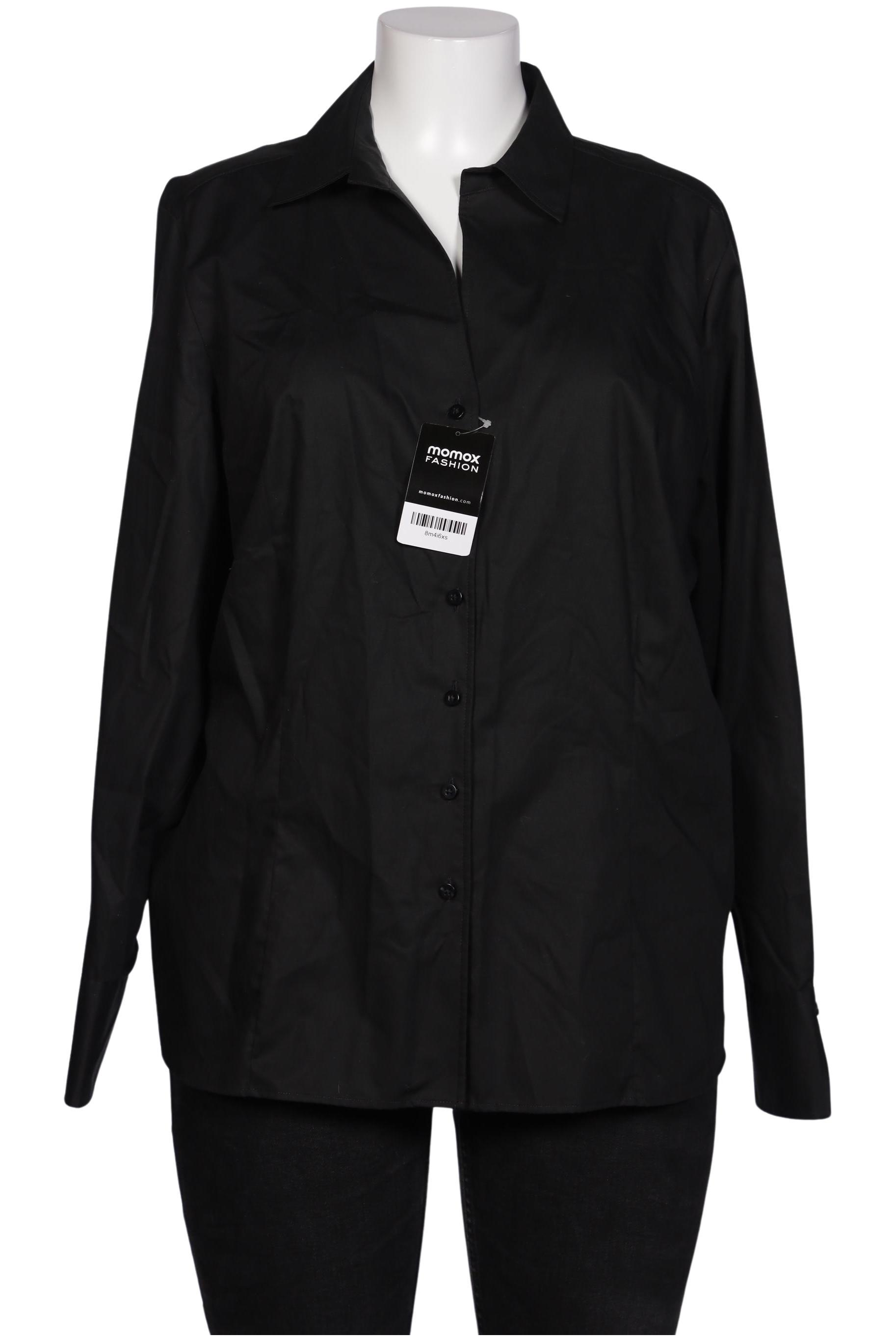 

eterna Damen Bluse, schwarz, Gr. 50