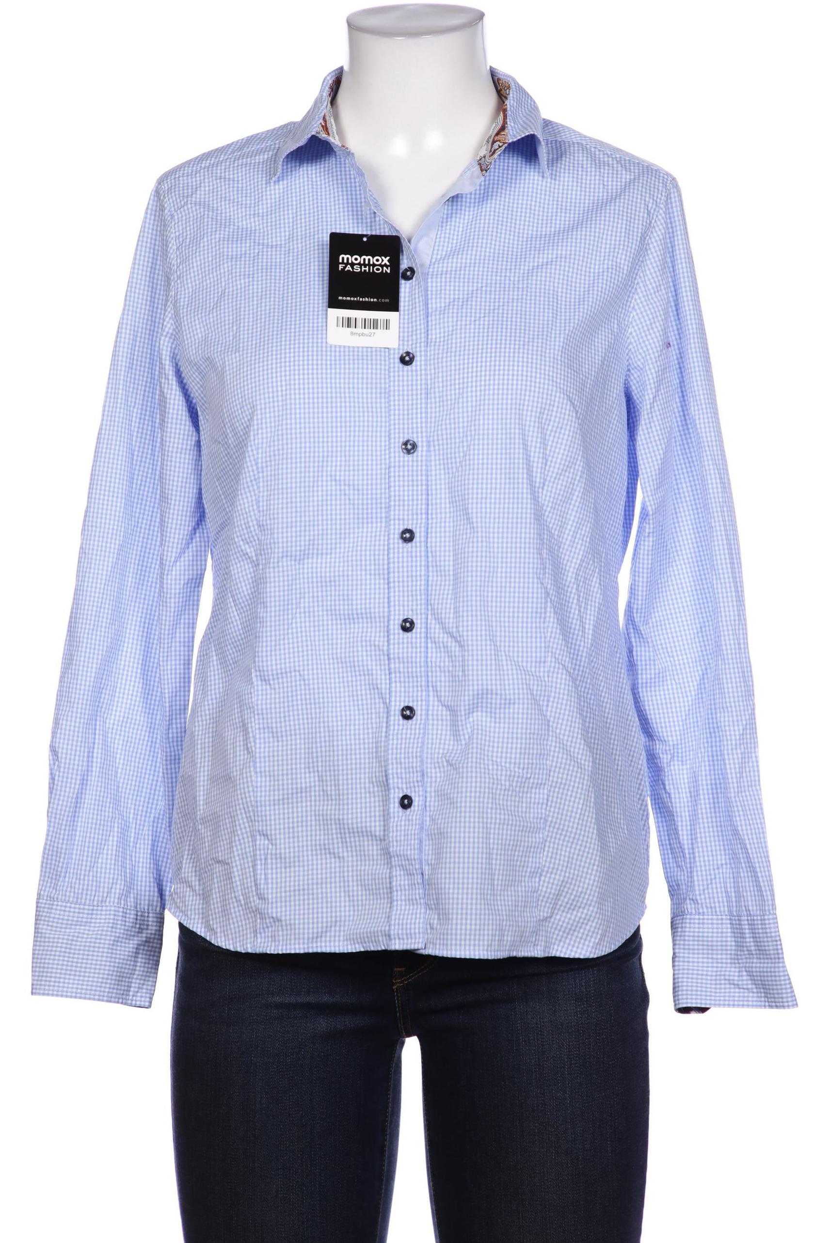 

eterna Damen Bluse, blau, Gr. 40