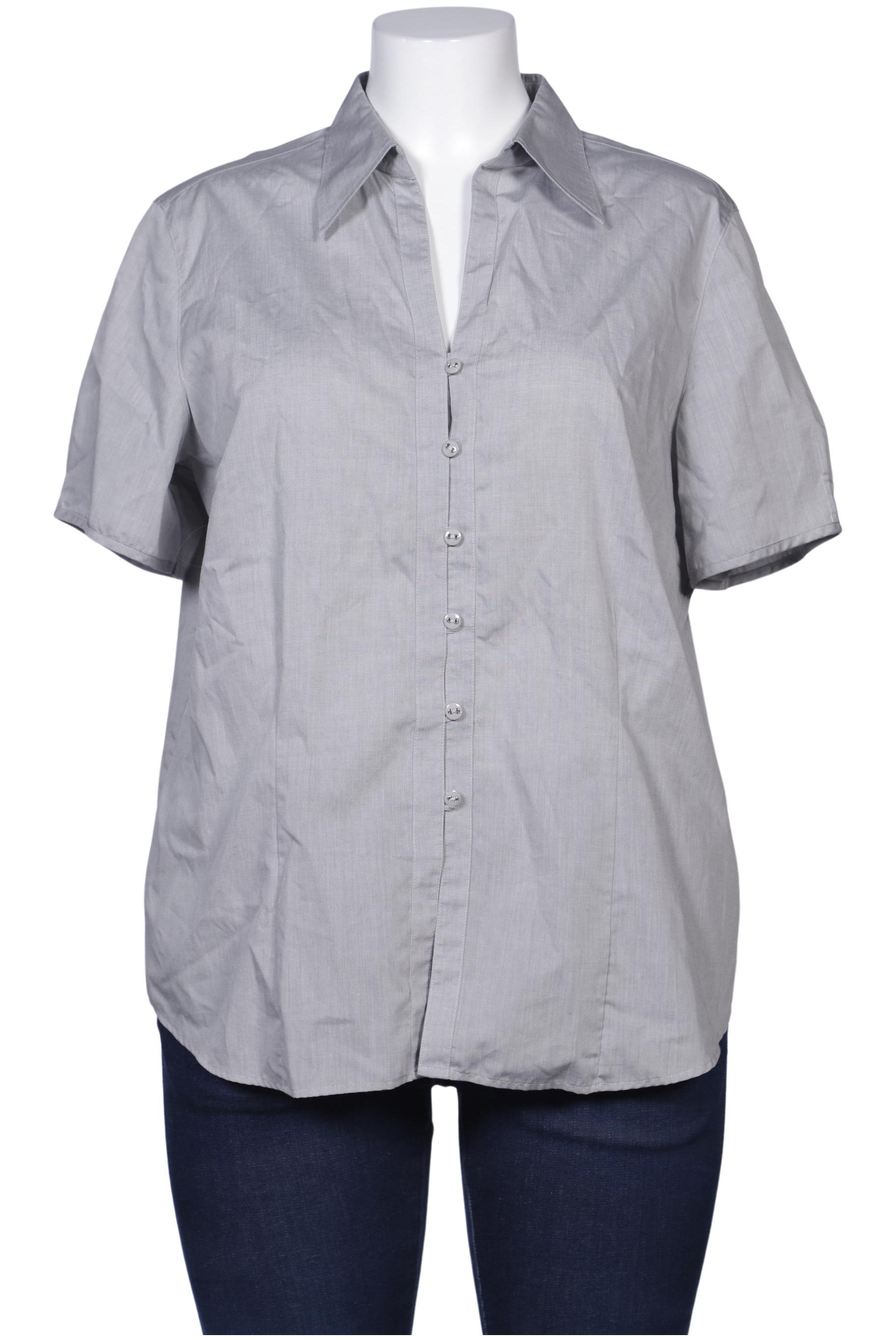 

eterna Damen Bluse, grau, Gr. 46