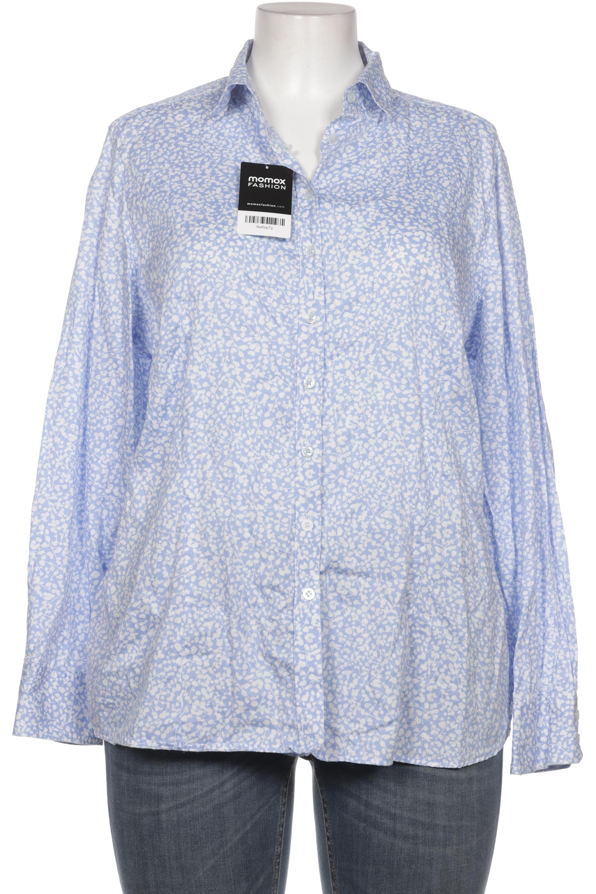 

eterna Damen Bluse, blau, Gr. 46