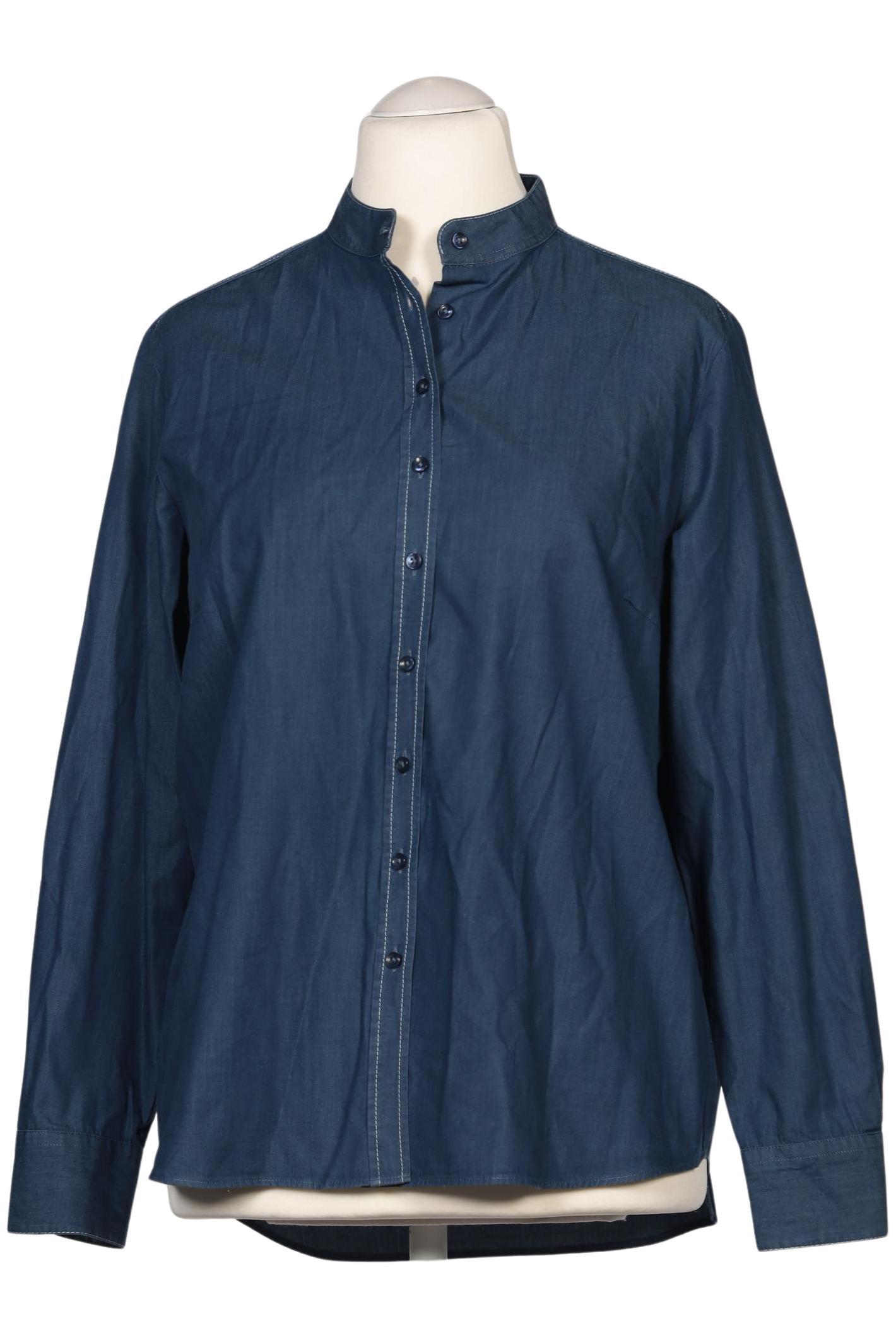 

eterna Damen Bluse, blau, Gr. 44