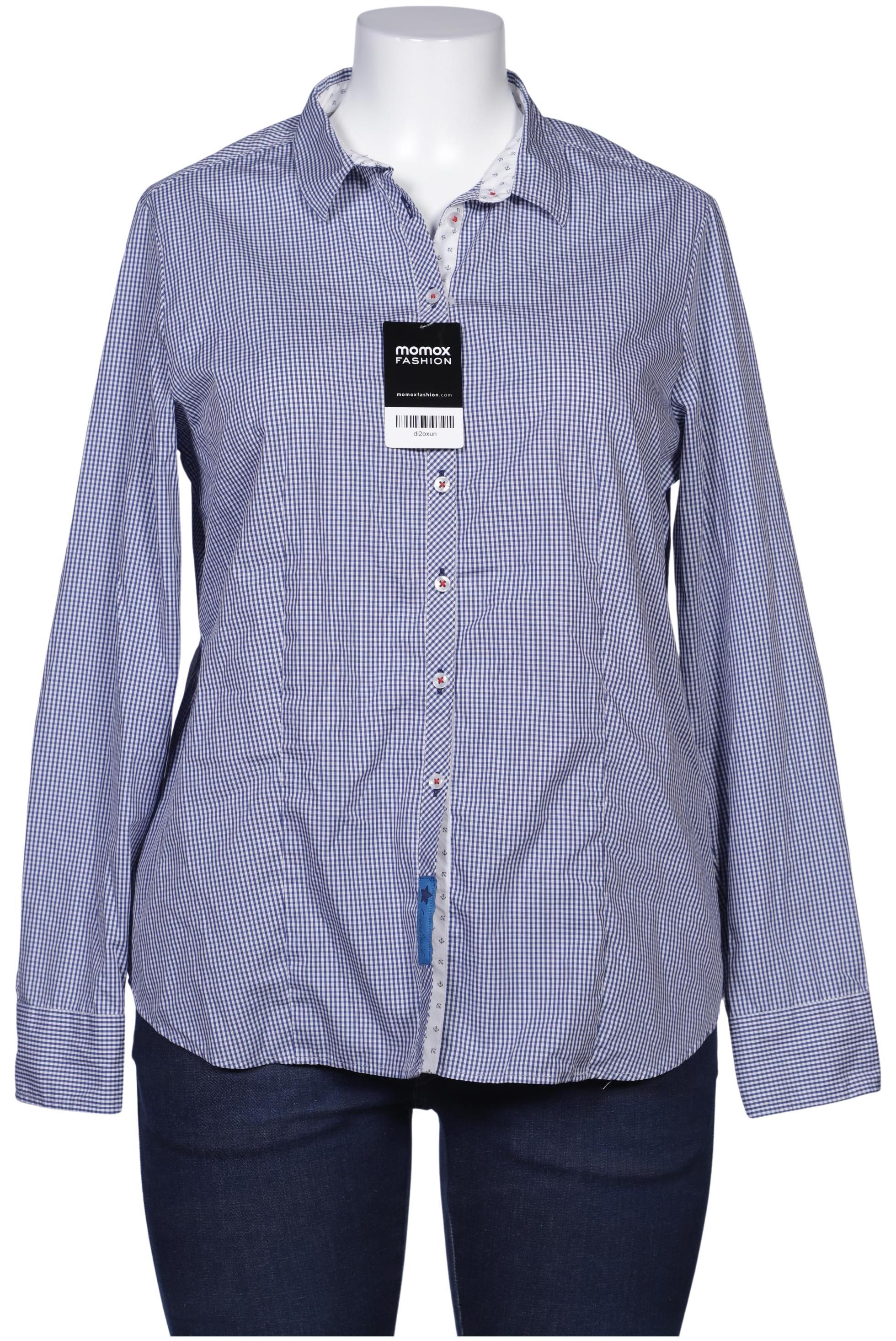 

eterna Damen Bluse, blau, Gr. 42