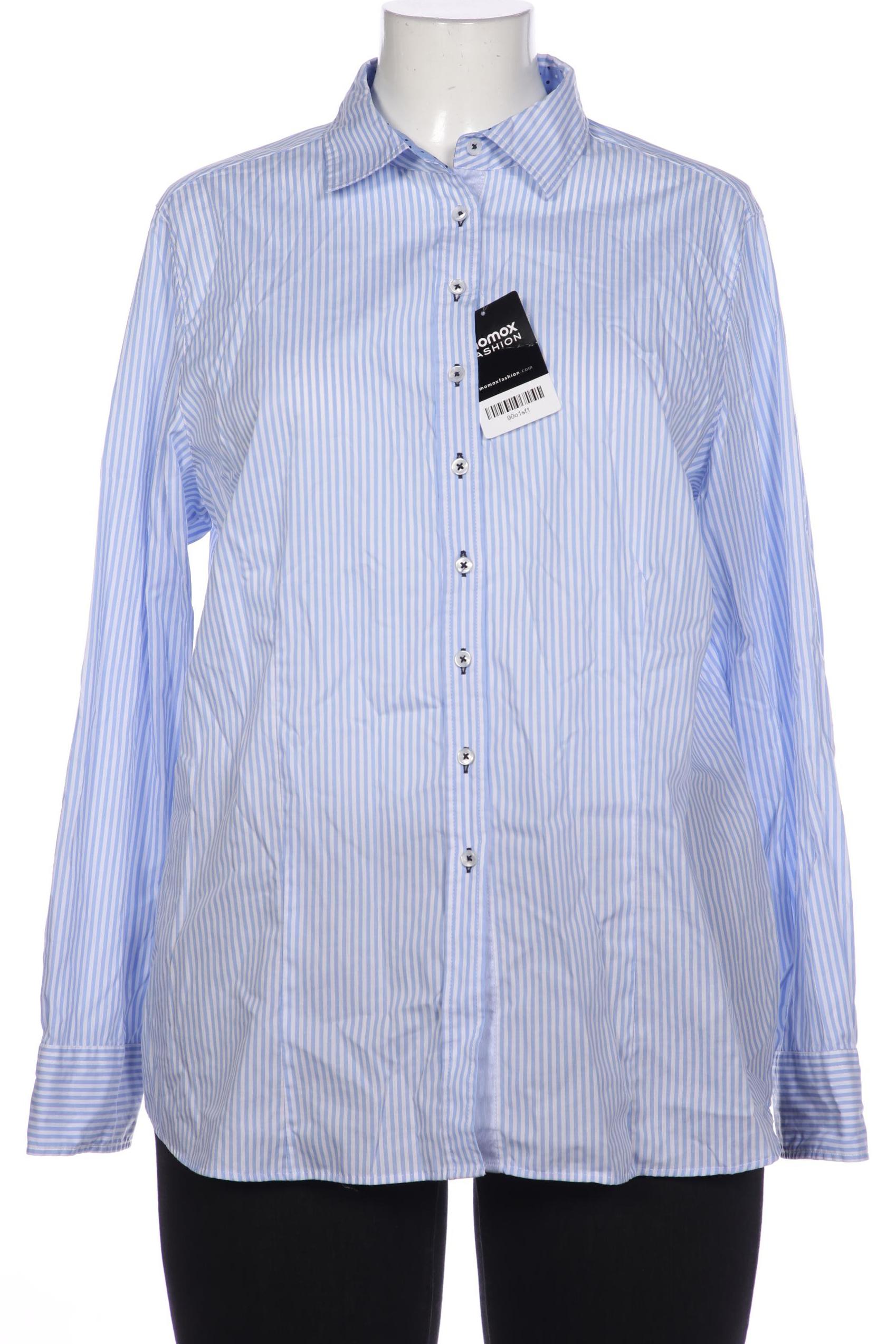 

eterna Damen Bluse, blau, Gr. 46