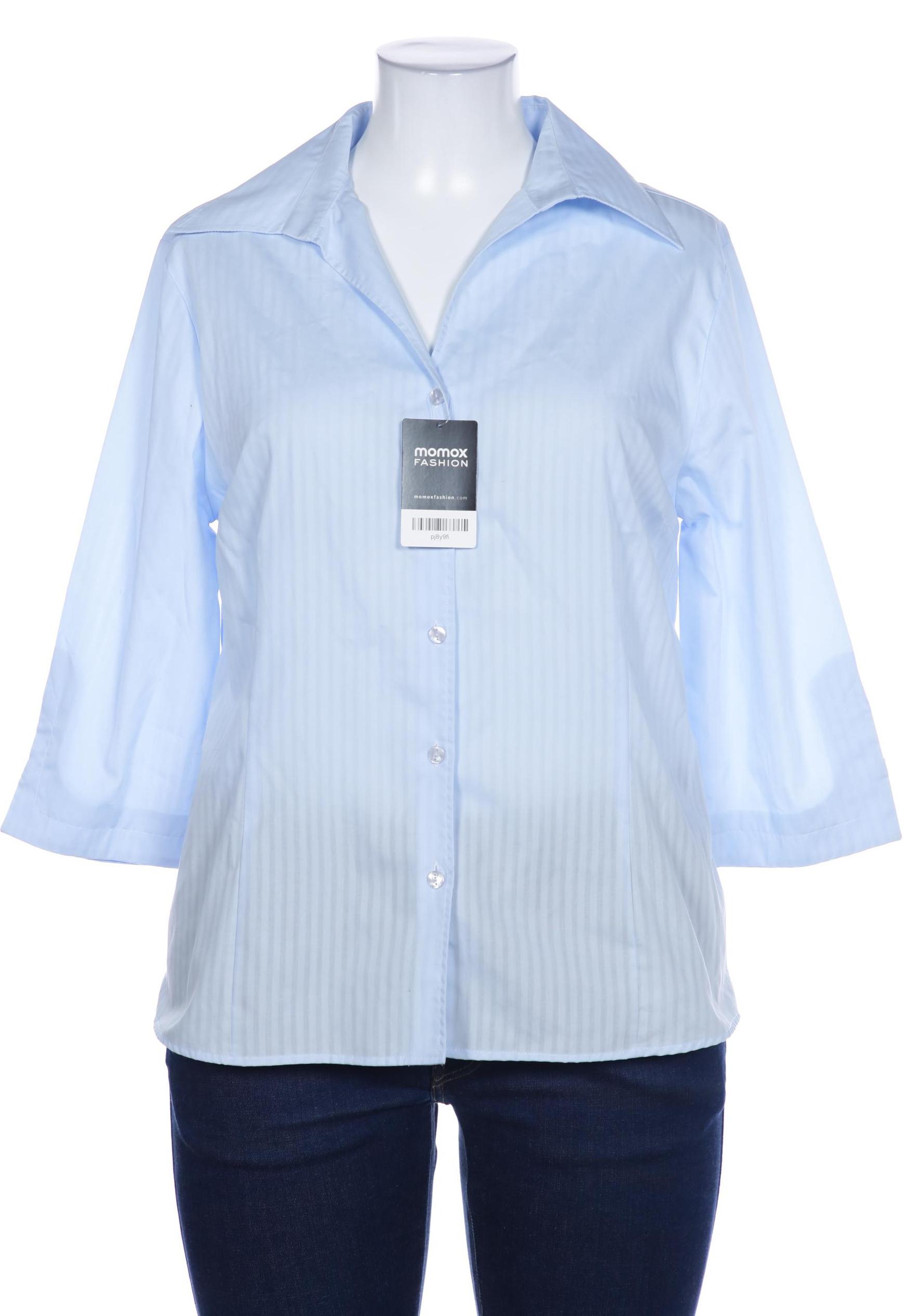 

eterna Damen Bluse, hellblau, Gr. 44
