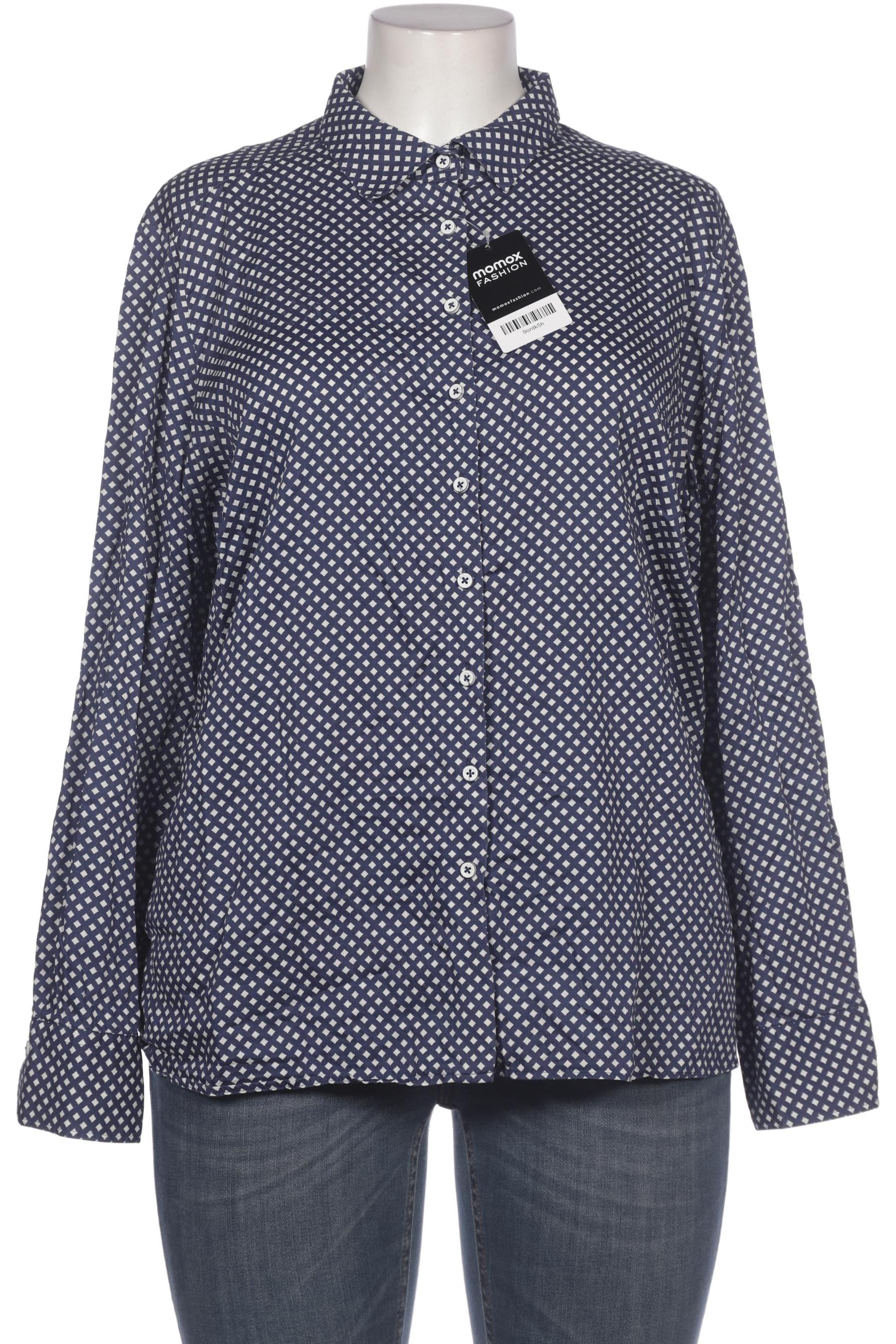 

eterna Damen Bluse, marineblau, Gr. 50