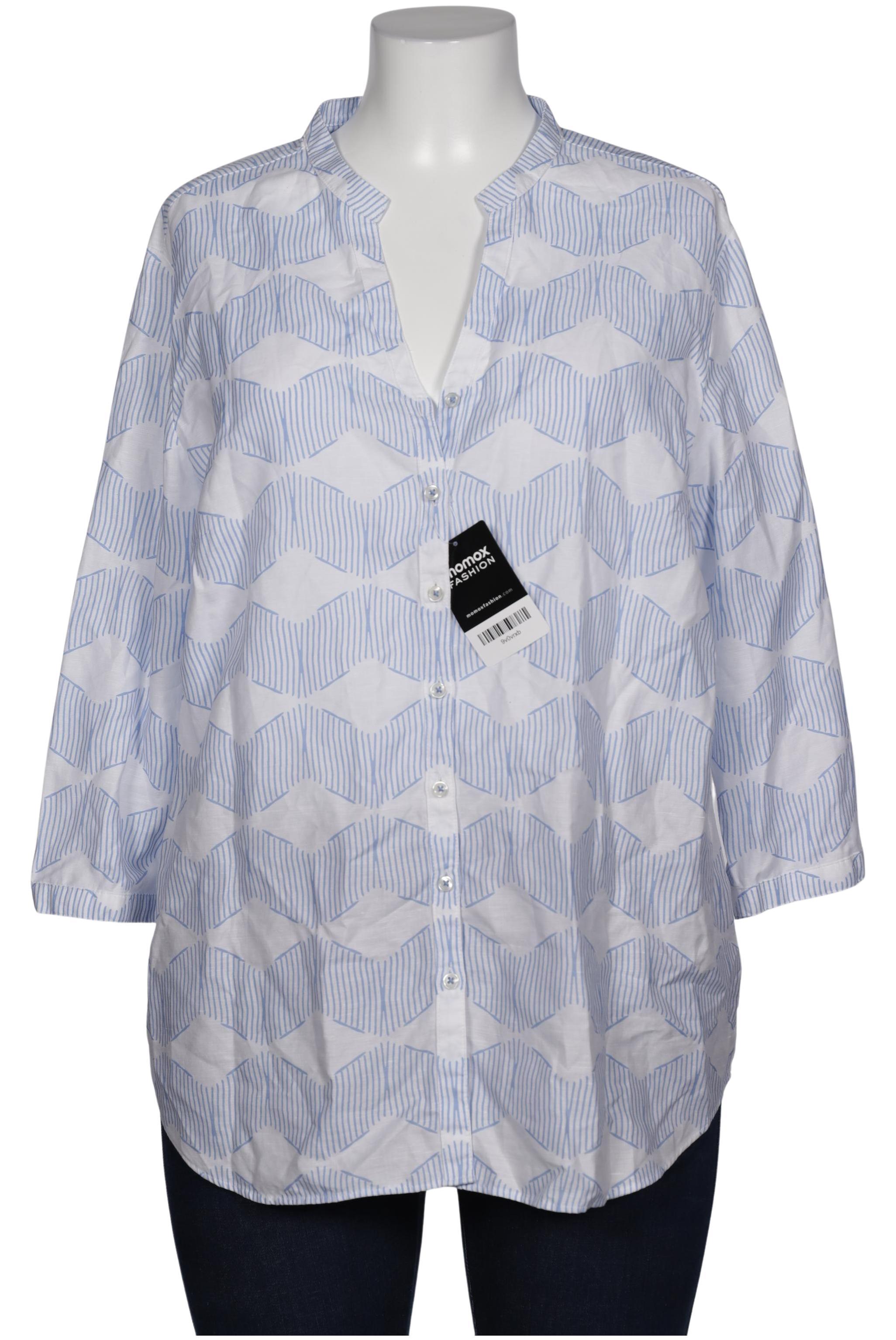 

eterna Damen Bluse, blau, Gr. 46