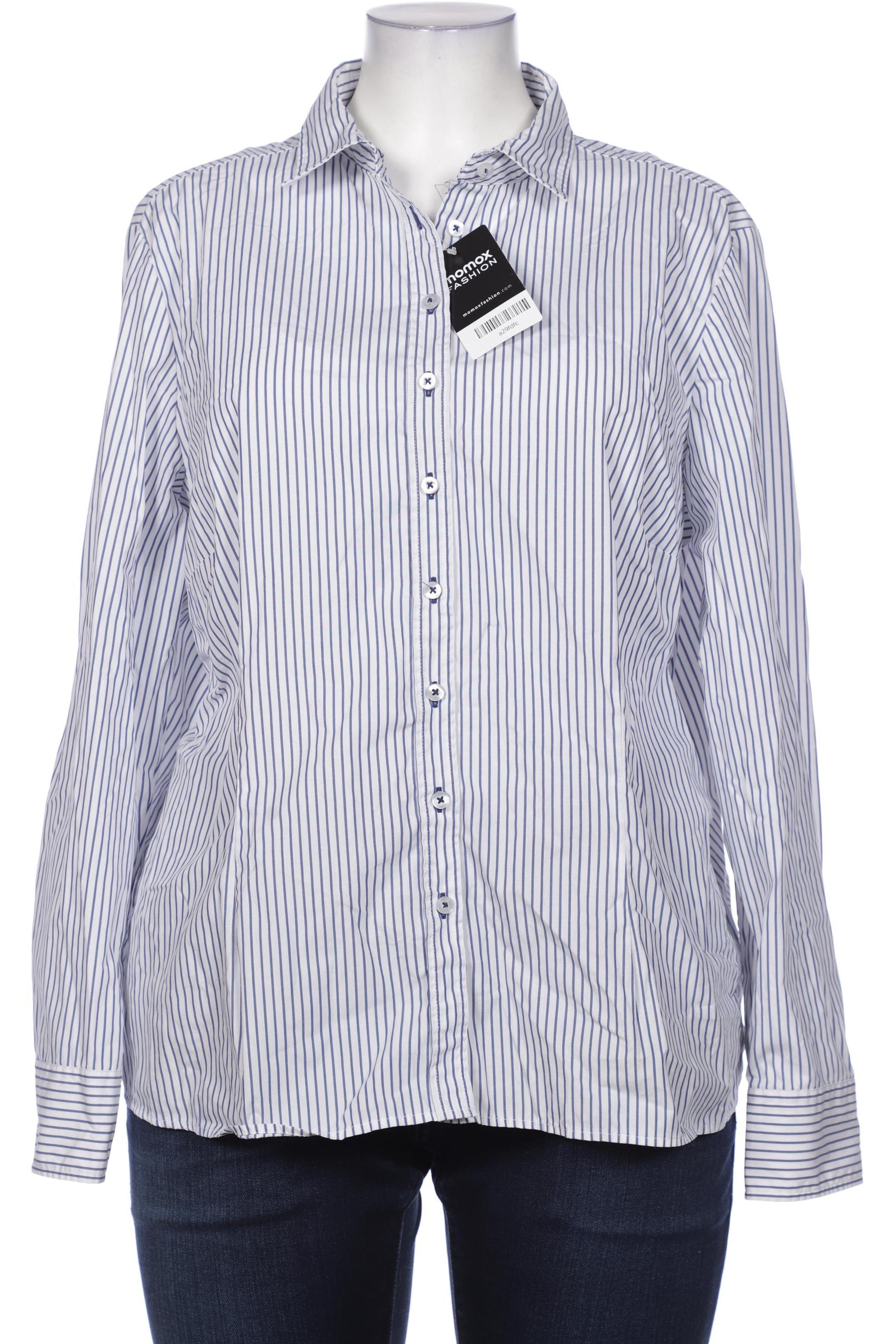 

eterna Damen Bluse, blau, Gr. 48